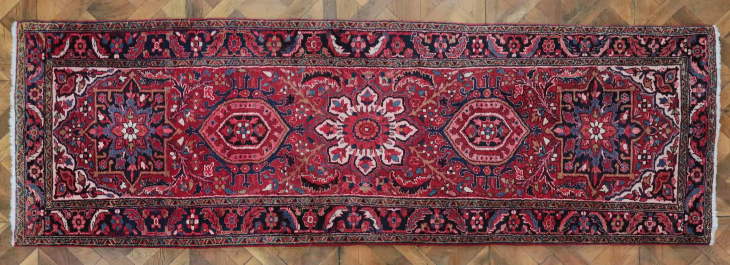 Perský běhoun z Herizu 325 X 109 cm