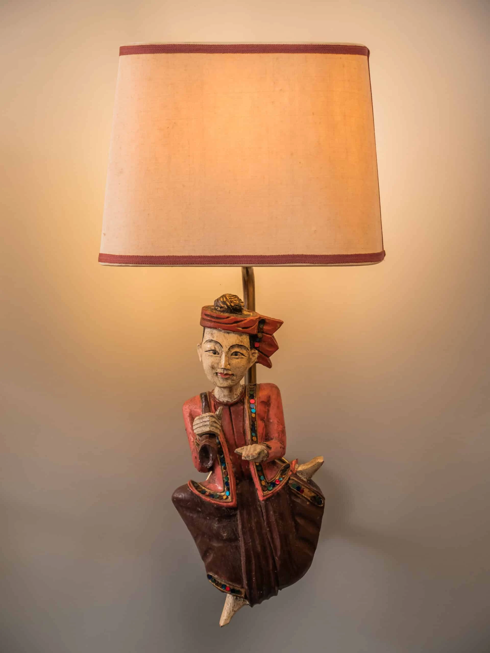 Indické nástěnné lampy párové