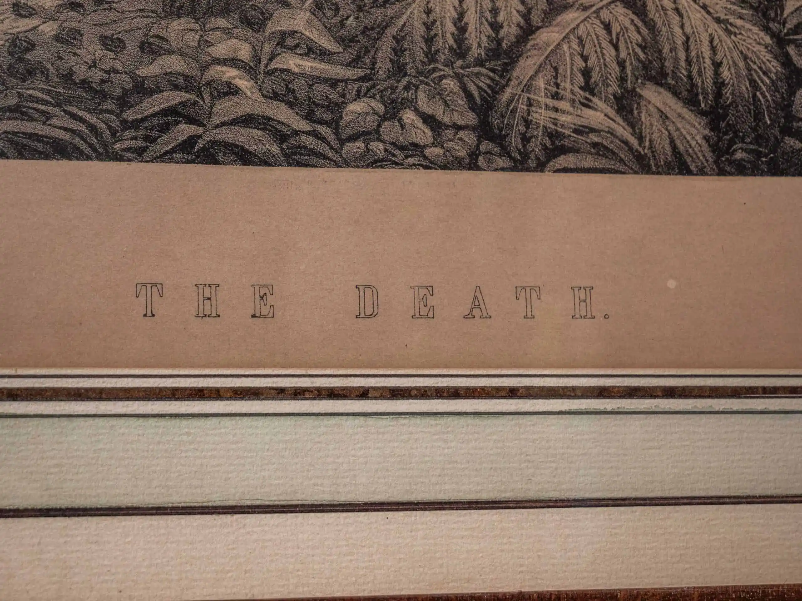 Litografie „The Death“