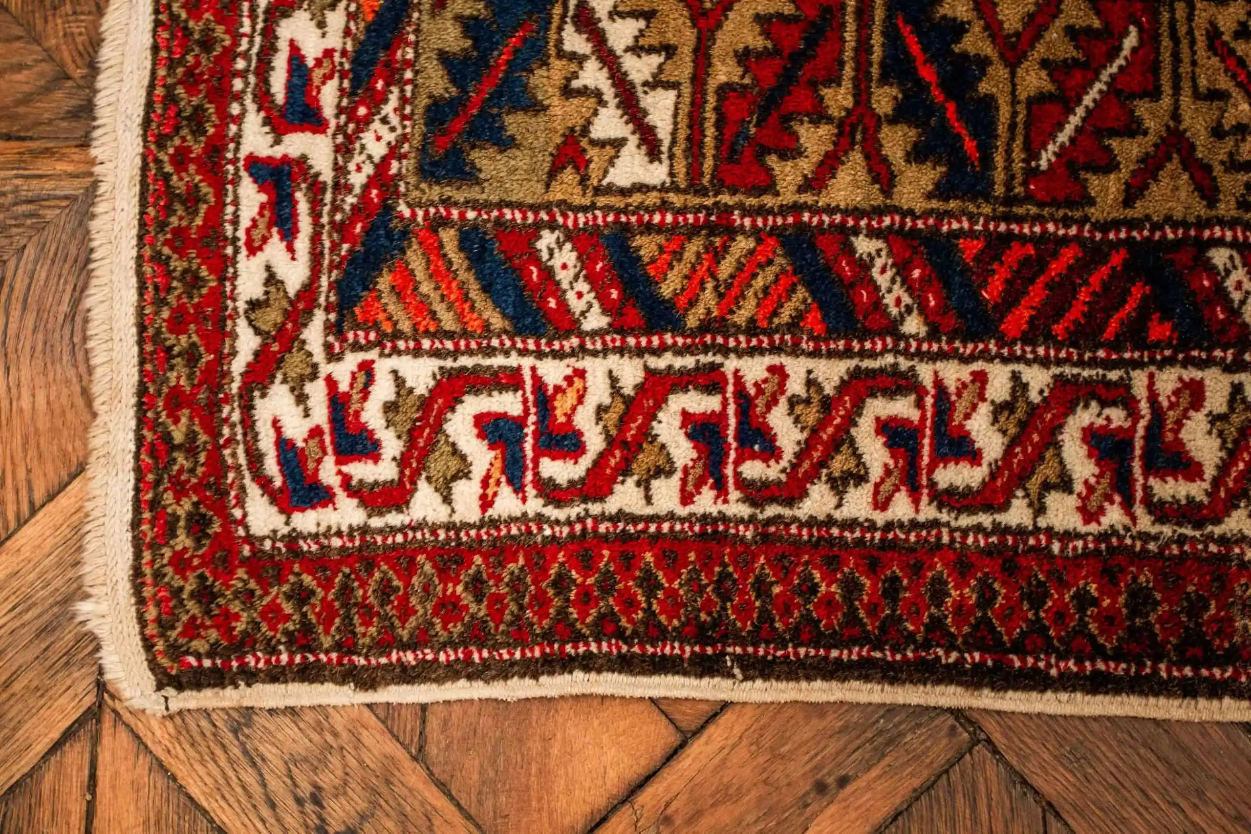 Ručně vázaný koberec Shirvan 300 X 155 cm