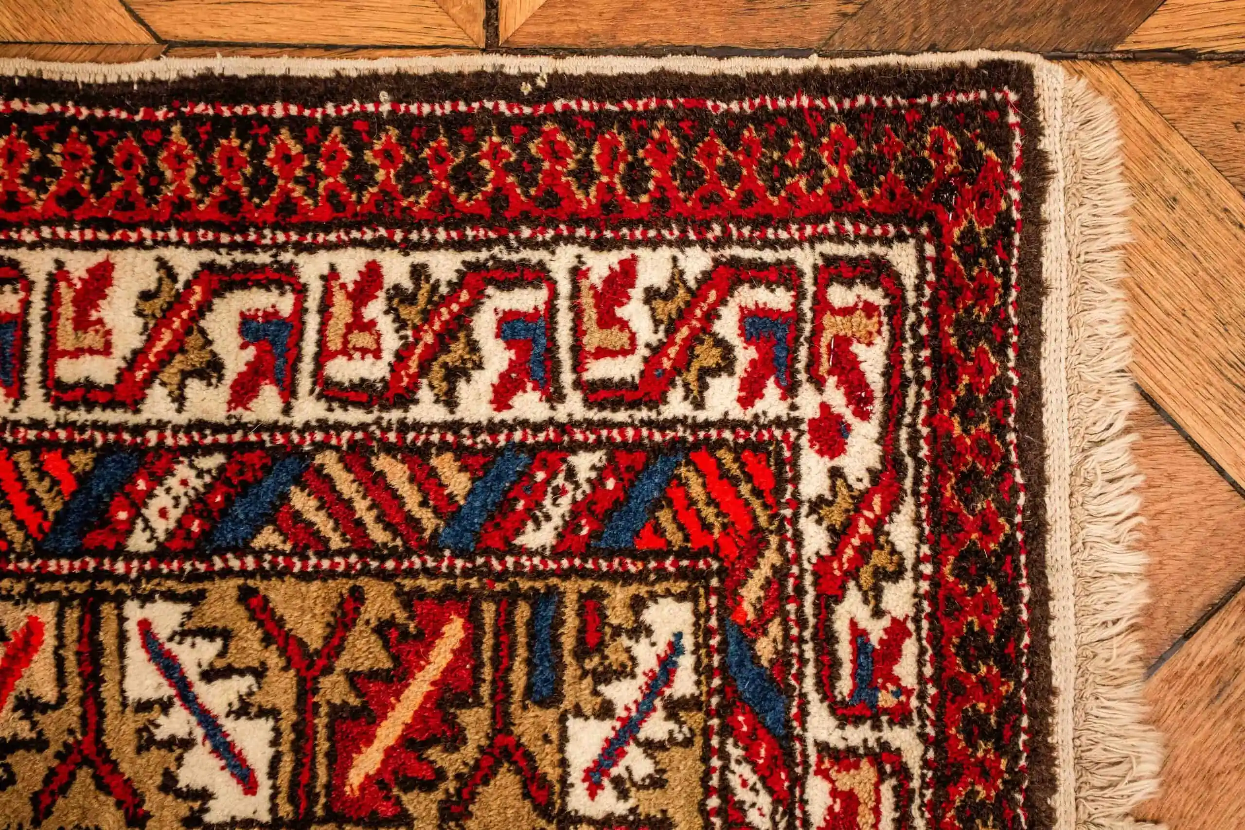 Ručně vázaný koberec Shirvan 300 X 155 cm