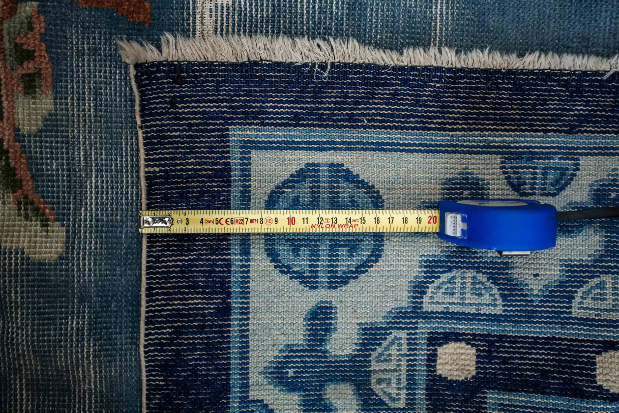 Starožitný čínský koberec Ningxia s čápy 275 X 190 cm