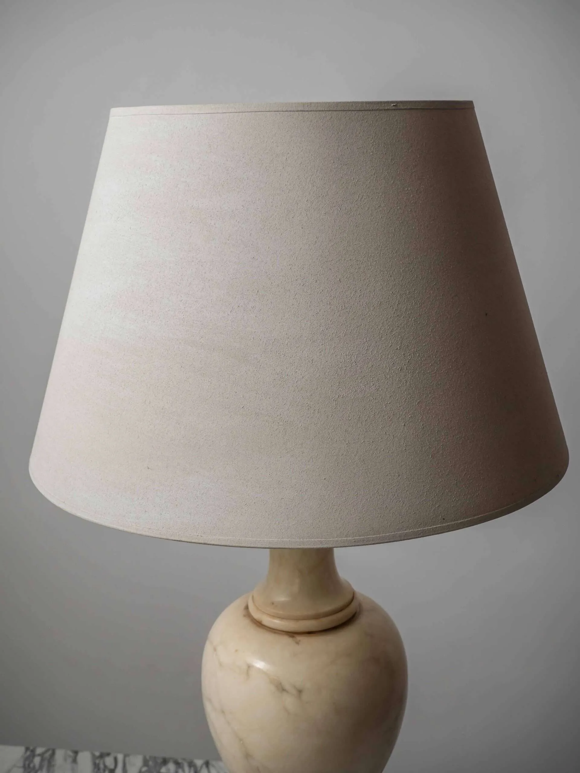 Velká mramorová lampa výška 70 cm
