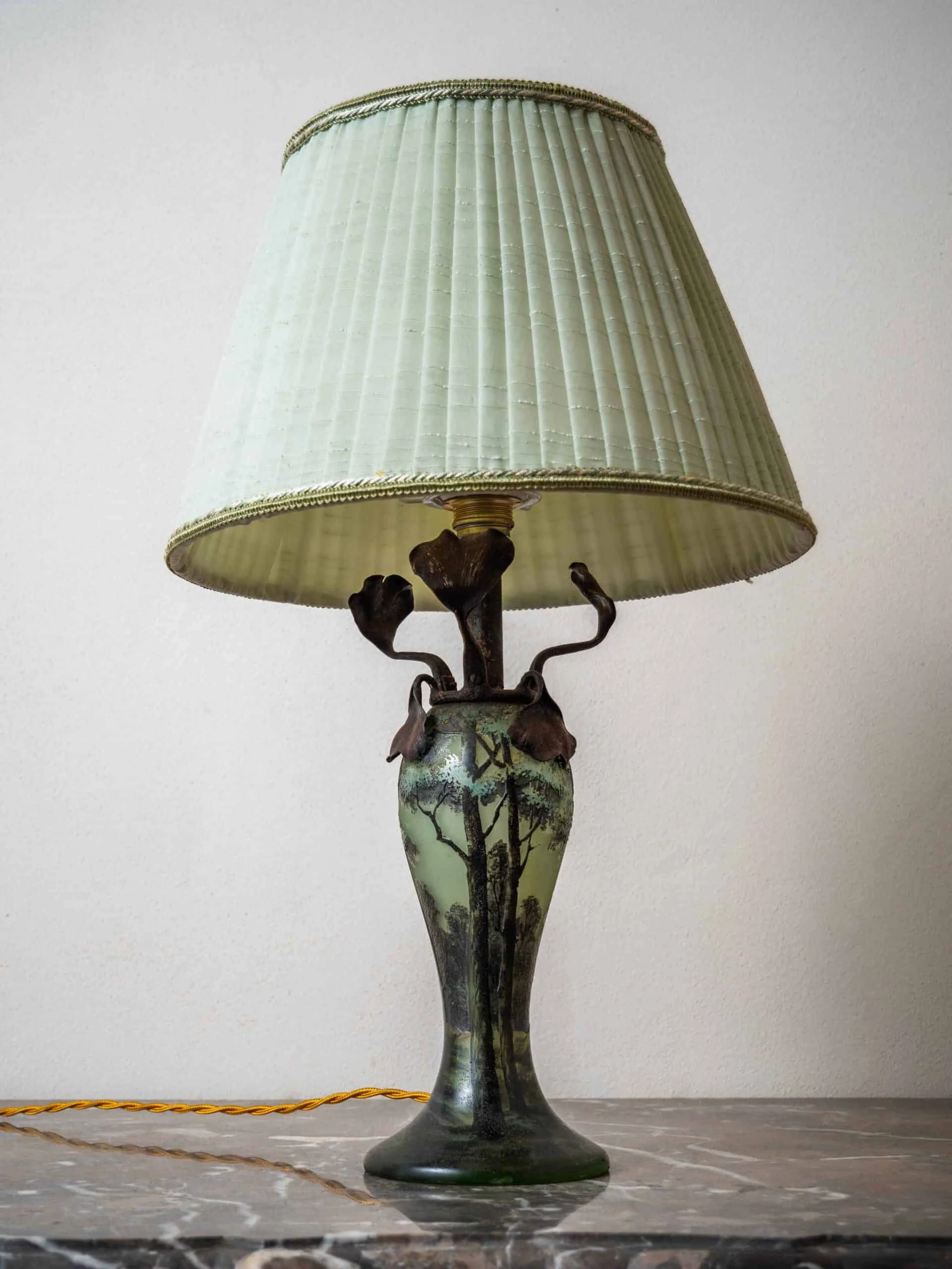 Secesní lampička André Delatte Nancy