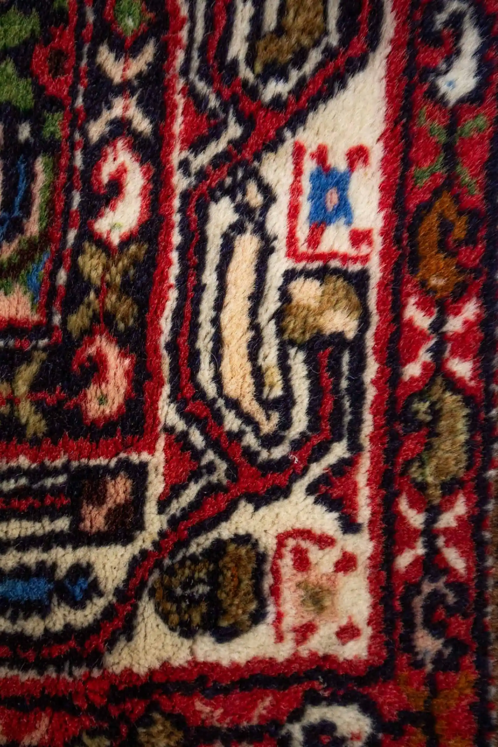 Ručně vázaný koberec z perského Hamadanu 142 X 103 cm