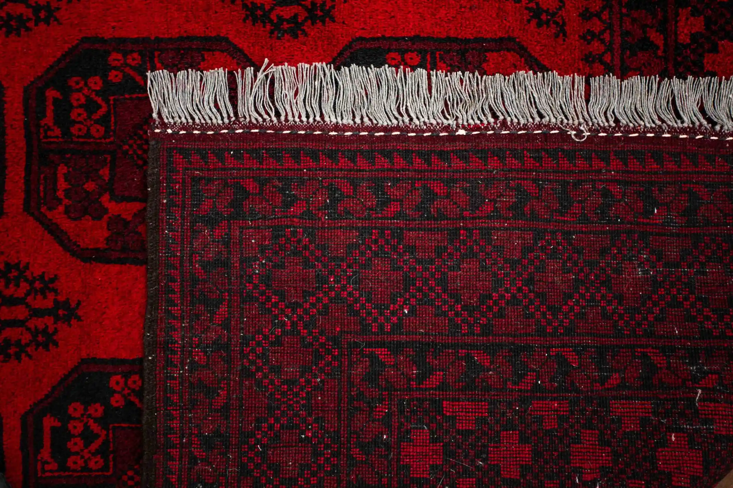 Ručně vázaný afghánský koberec Ačka 307 x 203 cm