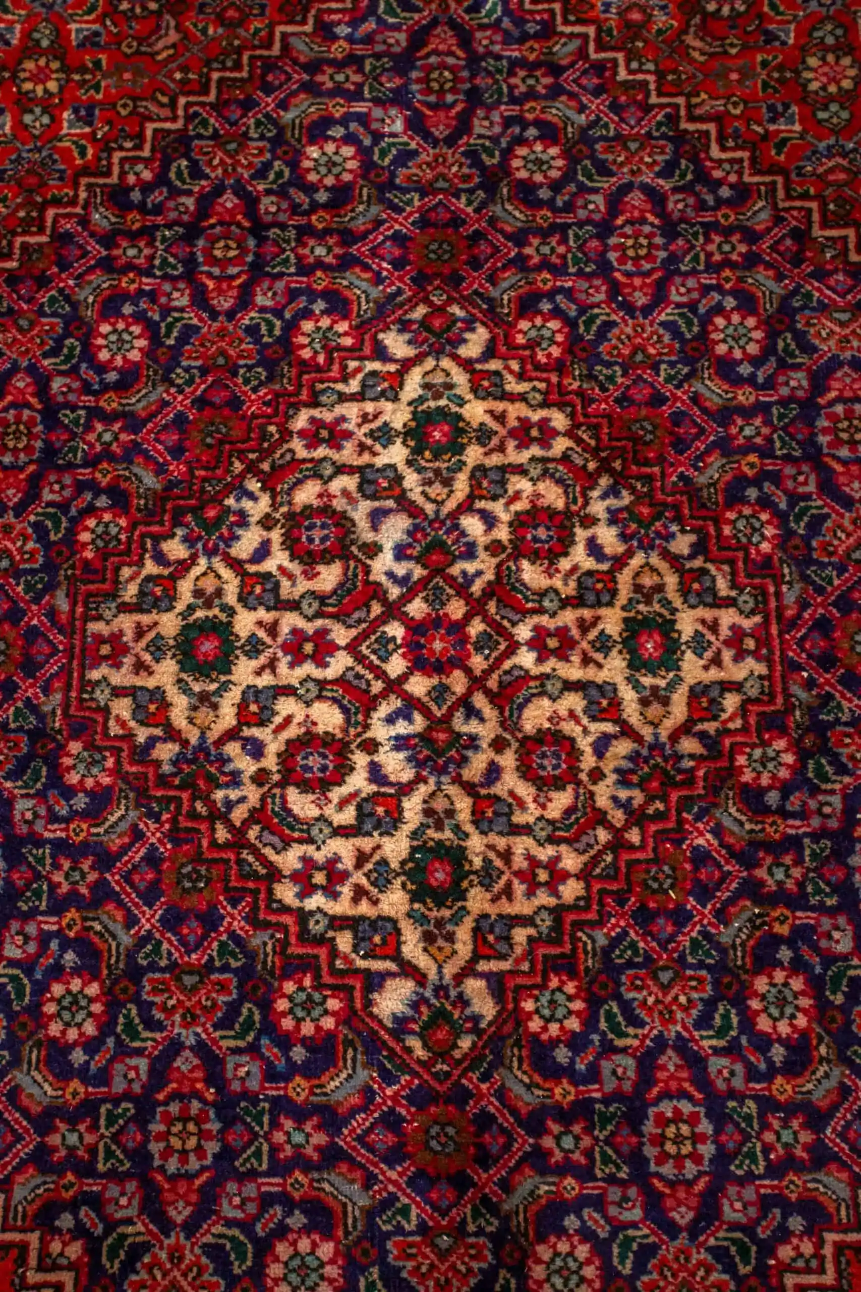 Ručně vázaný perský koberec Seneh 321 x 258 cm