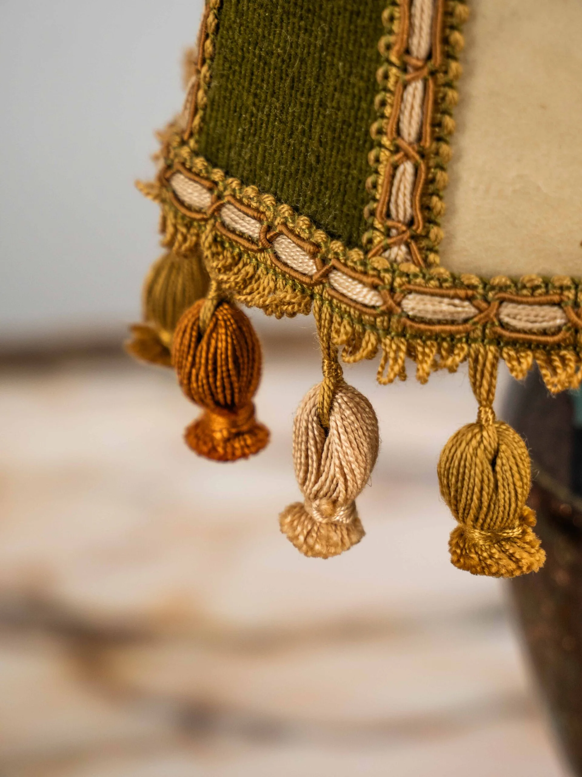 Čínská stolní lampa Cloisonne starožitná