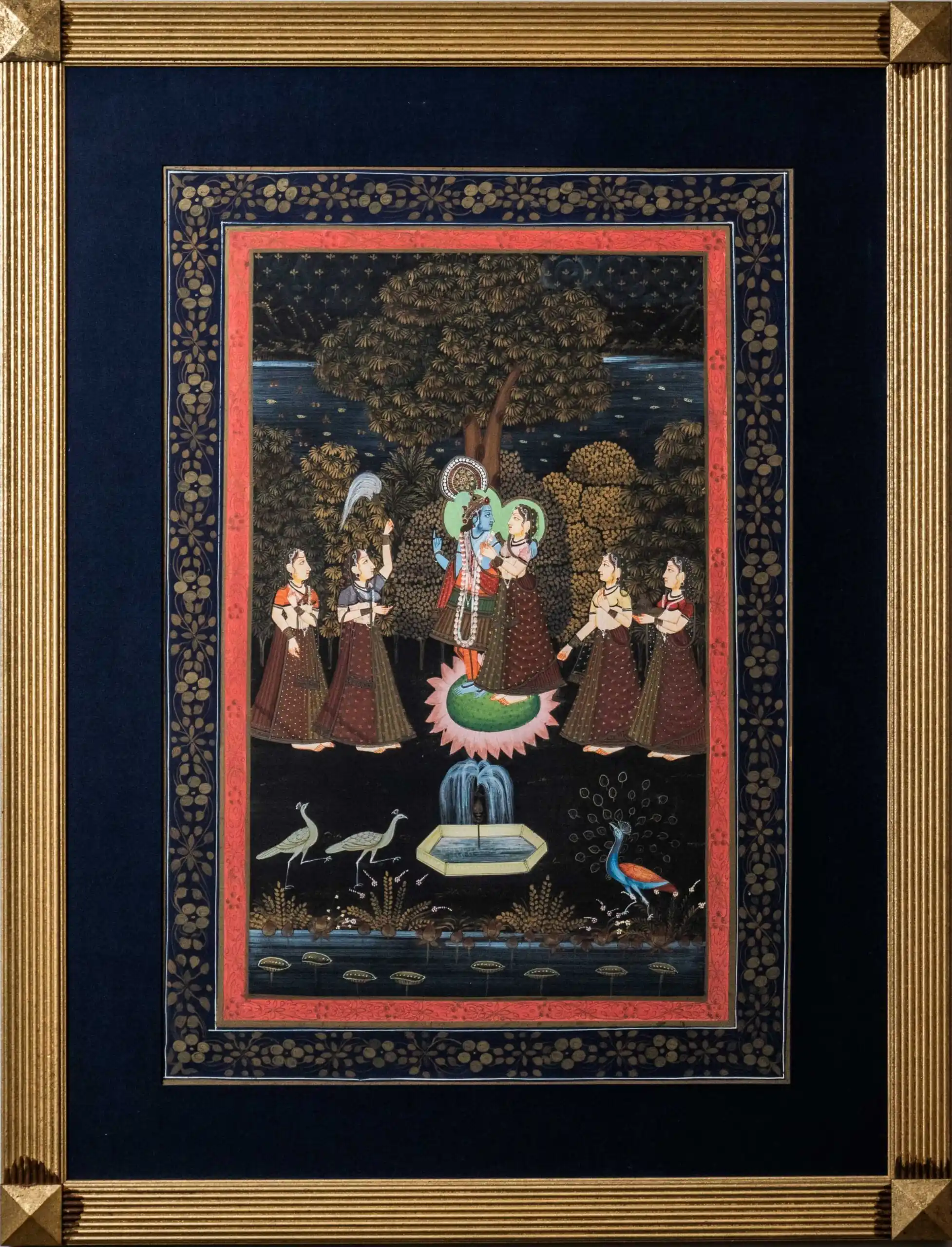 Krišna a pastýřky