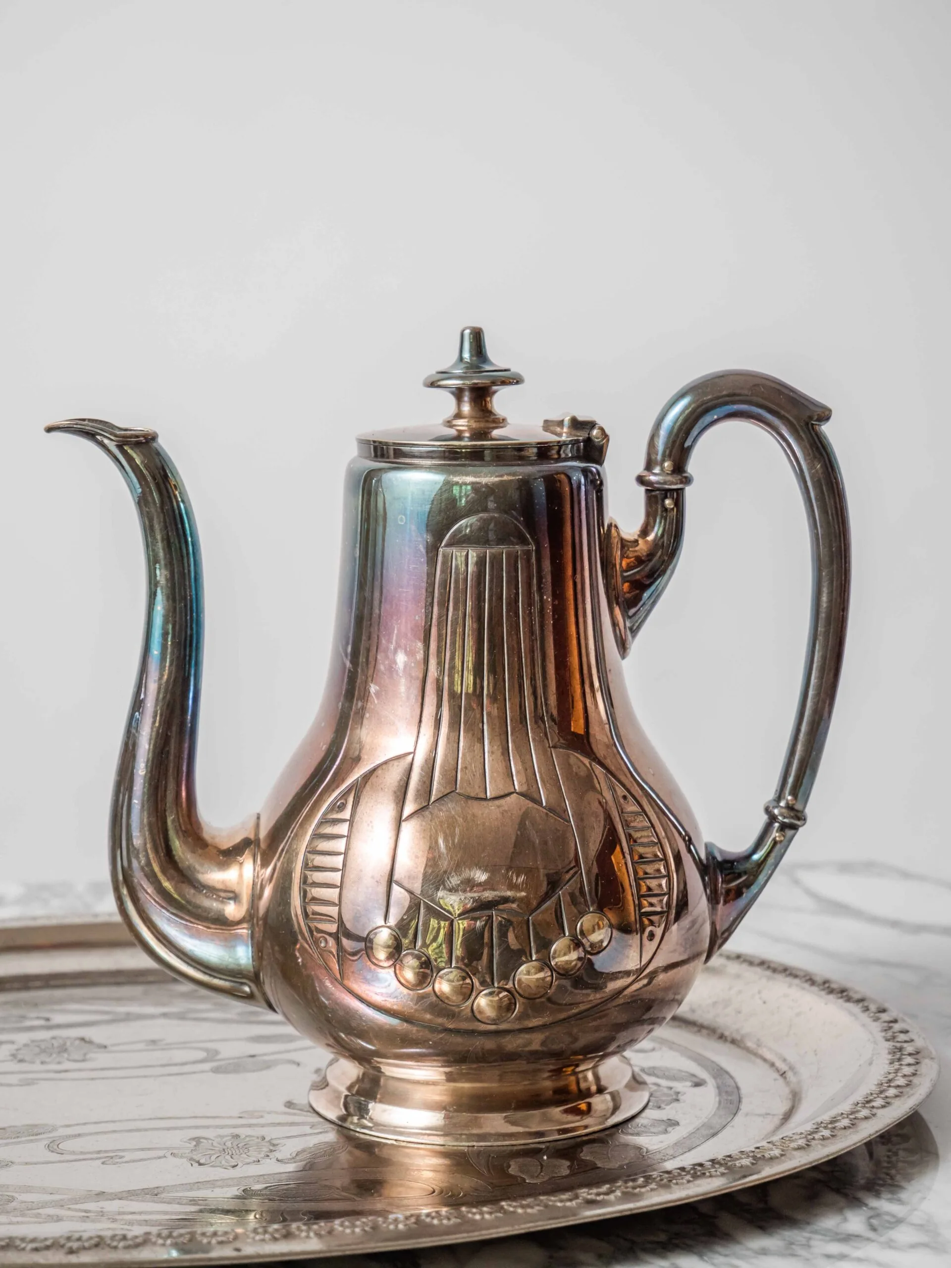 Secesní souprava ná kávu