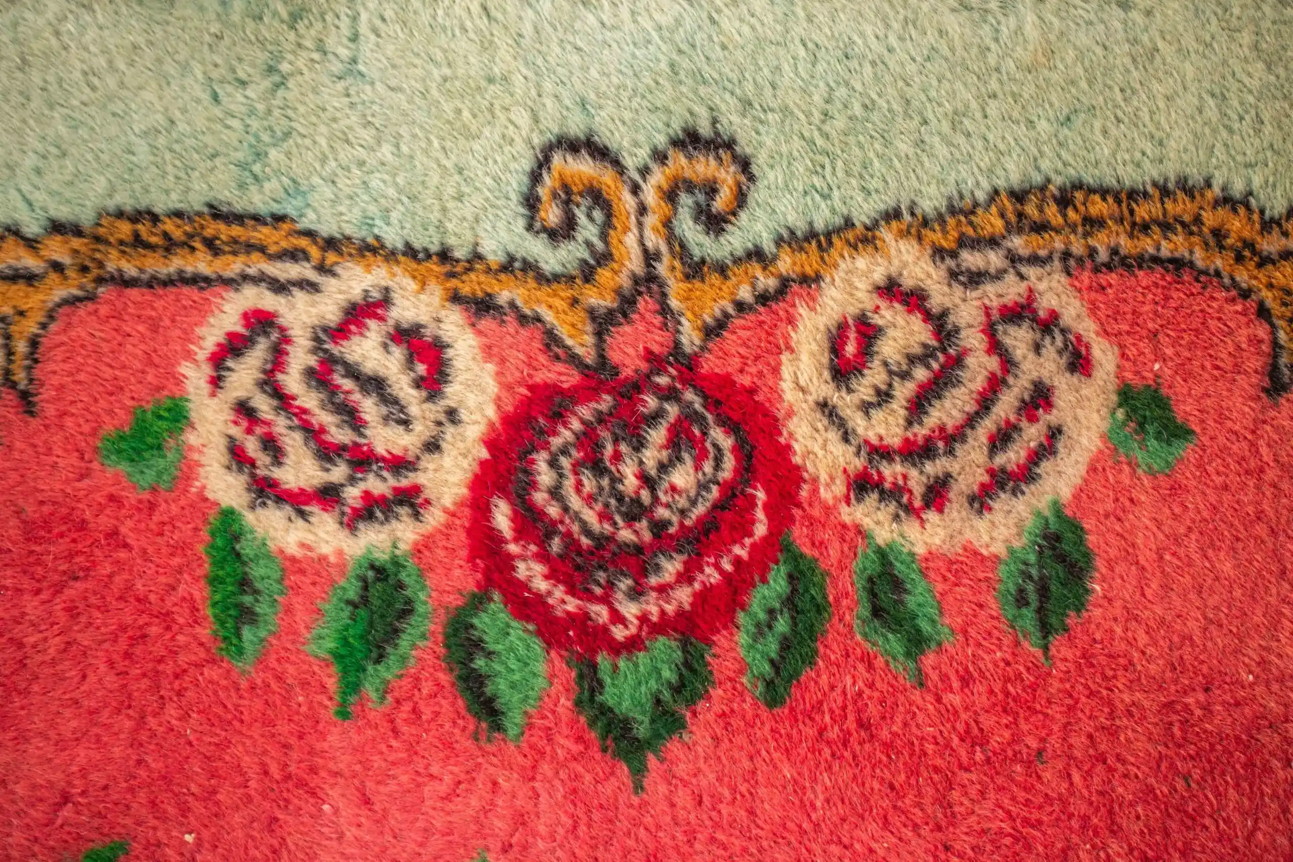 Velký koberec z Aubussonu 376 X 269 cm