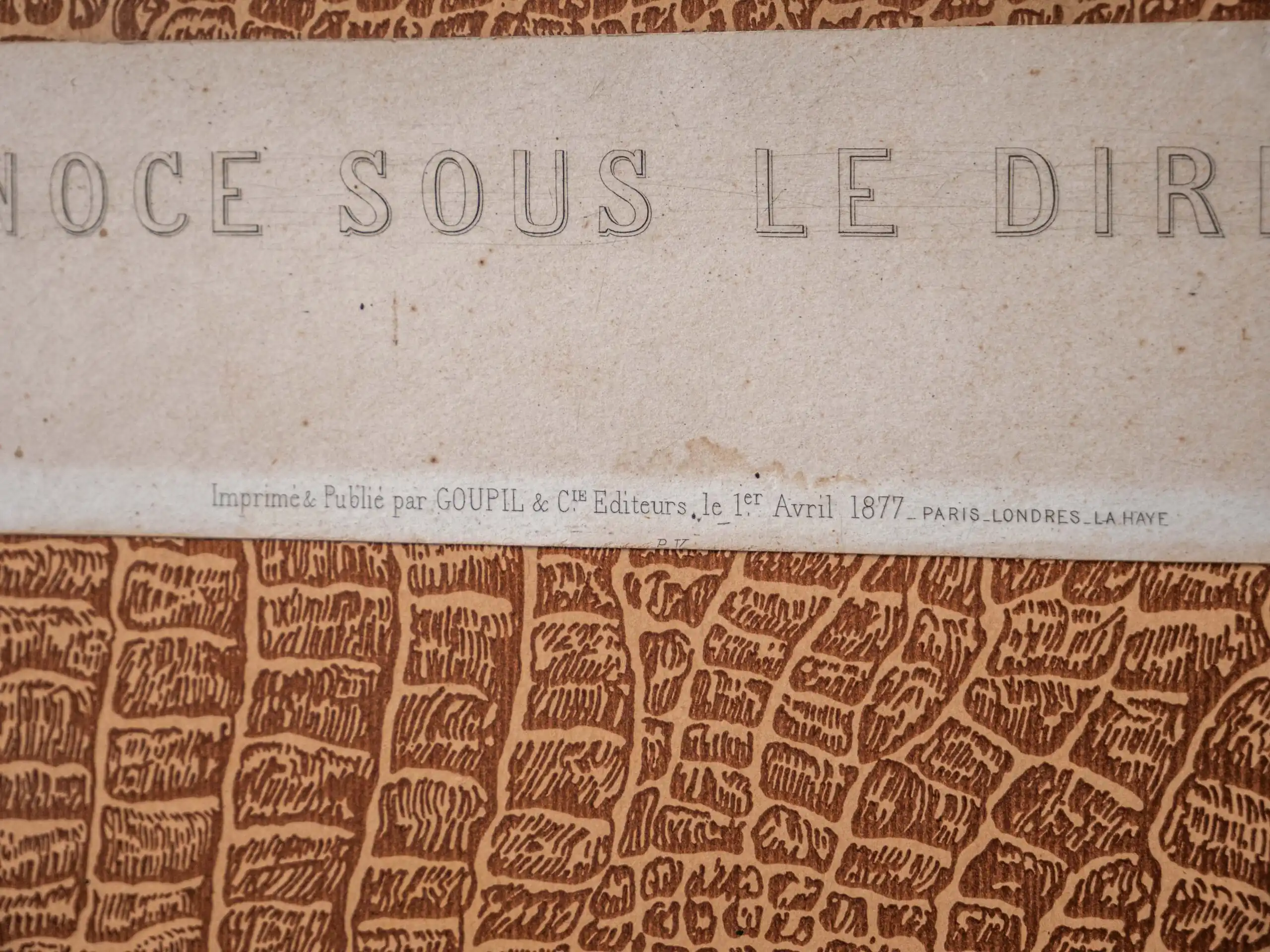 Historické rytiny z období francouzského Direktoria