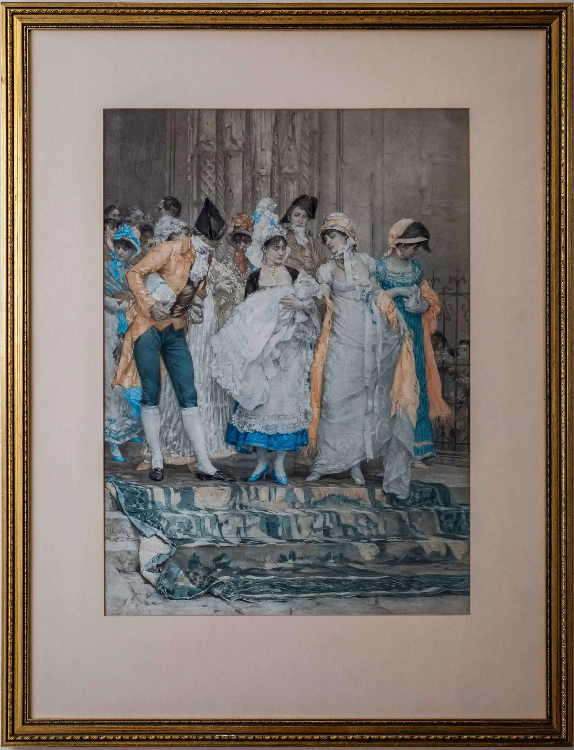 Historické rytiny z období francouzského Direktoria