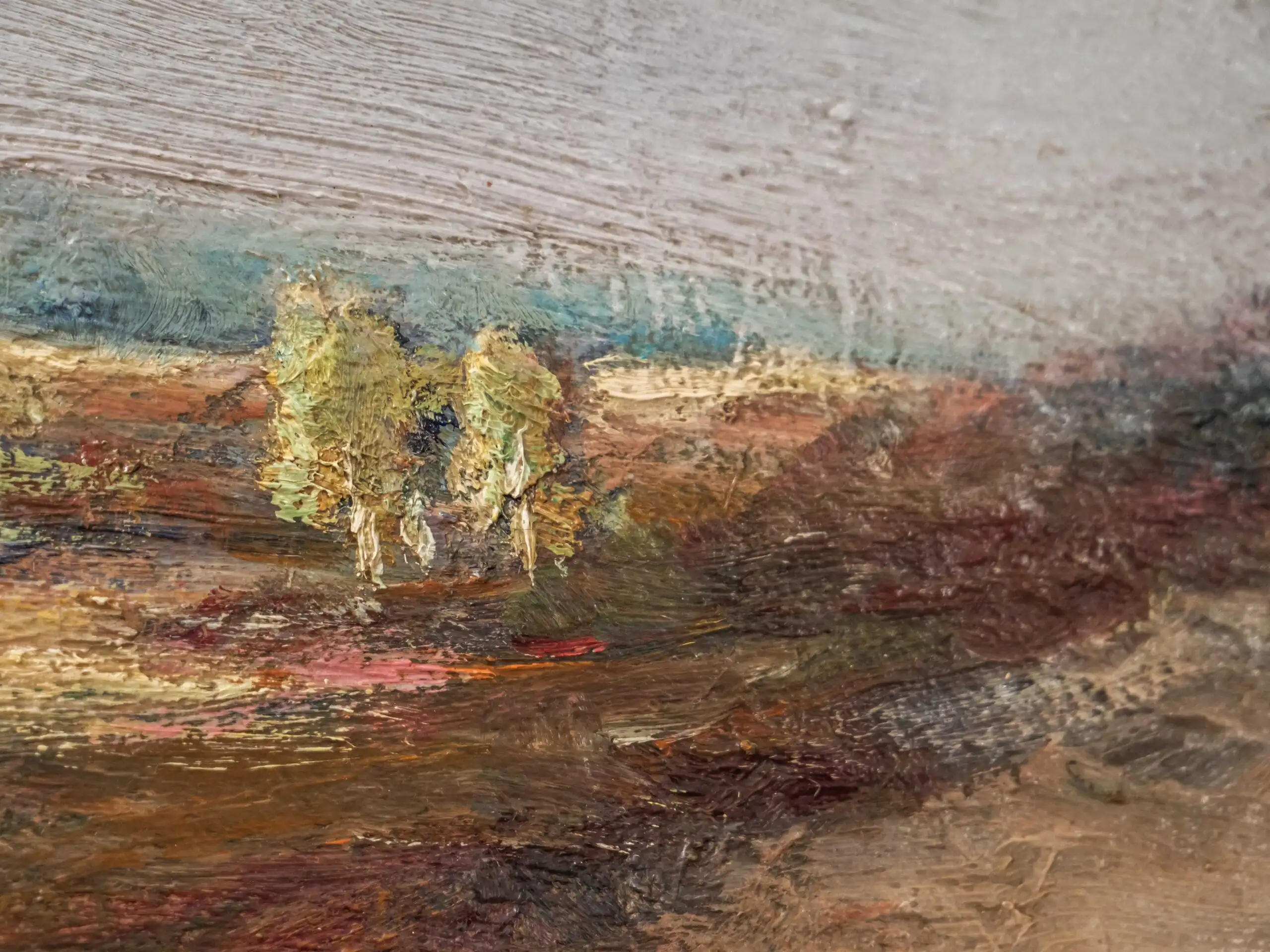 Písečná krajina. J. Joacem 1938. 131x98cm