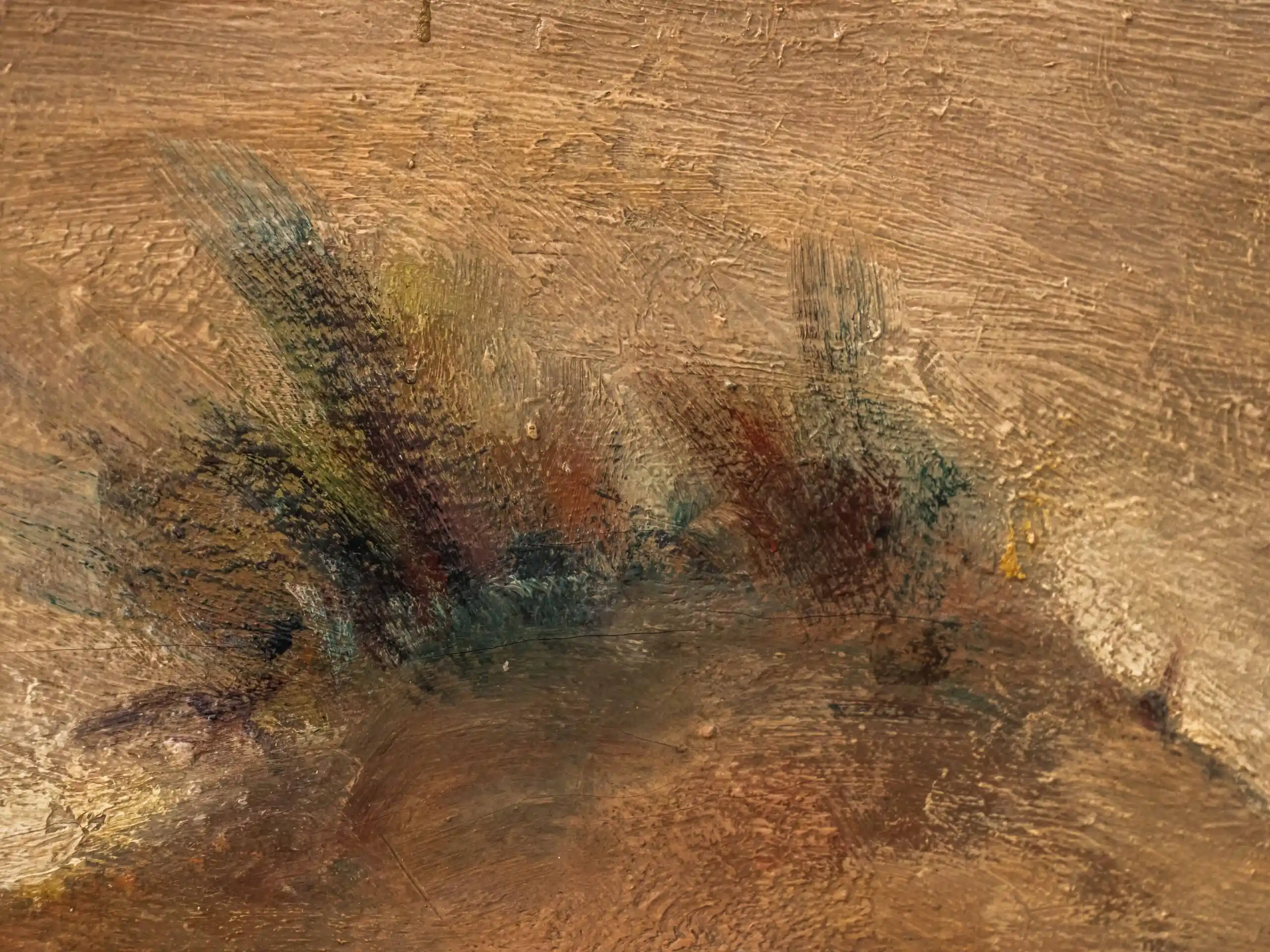 Písečná krajina. J. Joacem 1938. 131x98cm