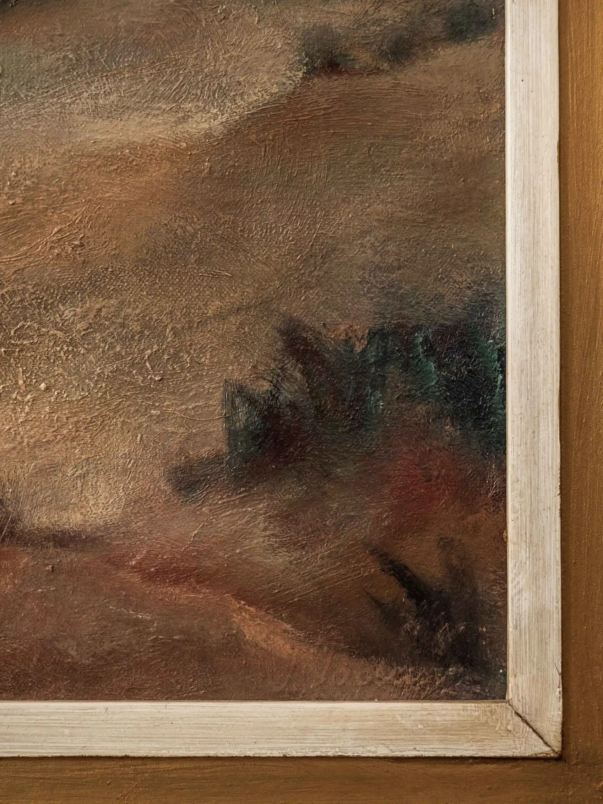 Písečná krajina. J. Joacem 1938. 131x98cm