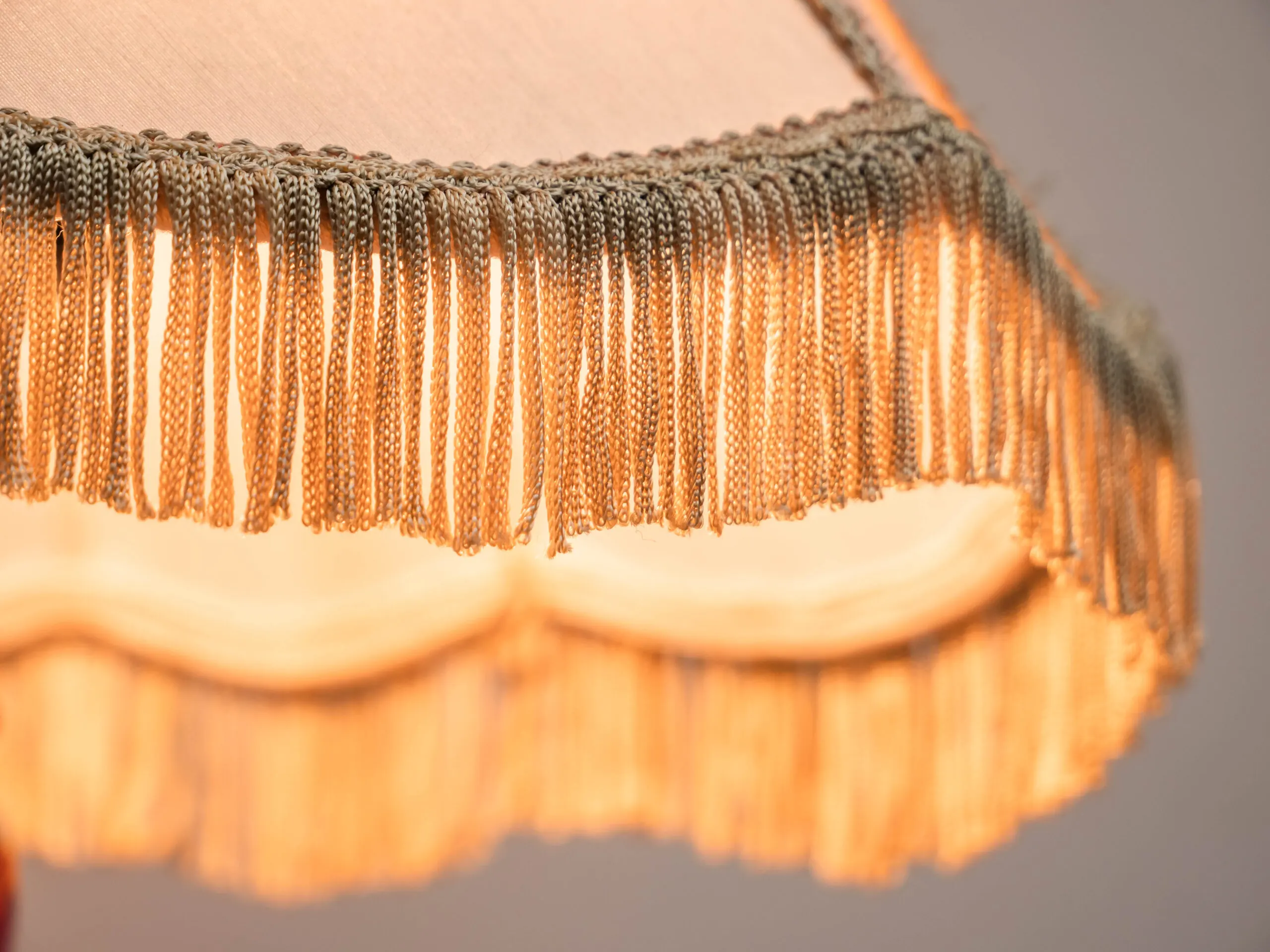 Křišťálová lampa Val Saint Lambert. Značená