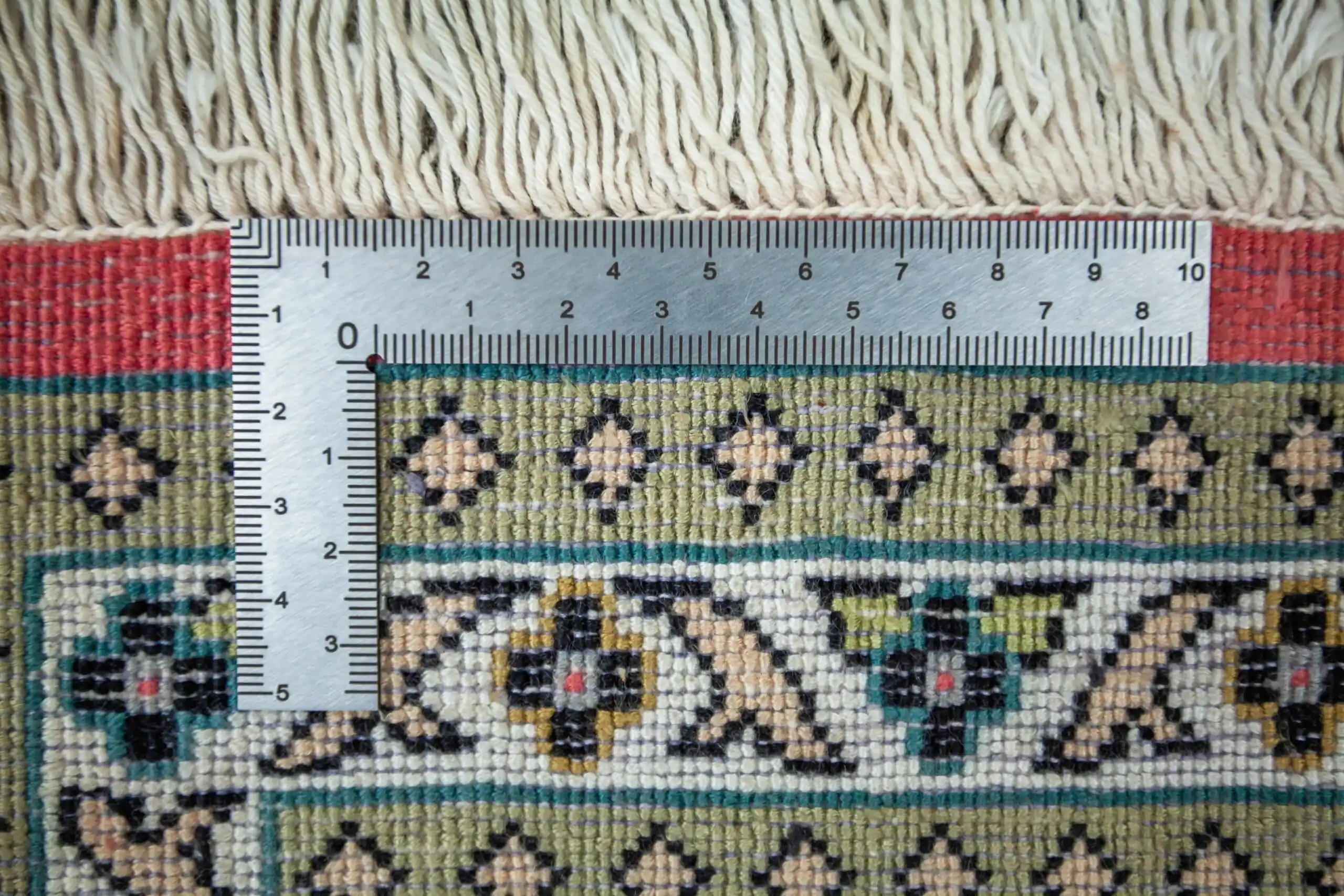 Hedvábný koberec z kašmíru strom života 197 X 118 cm