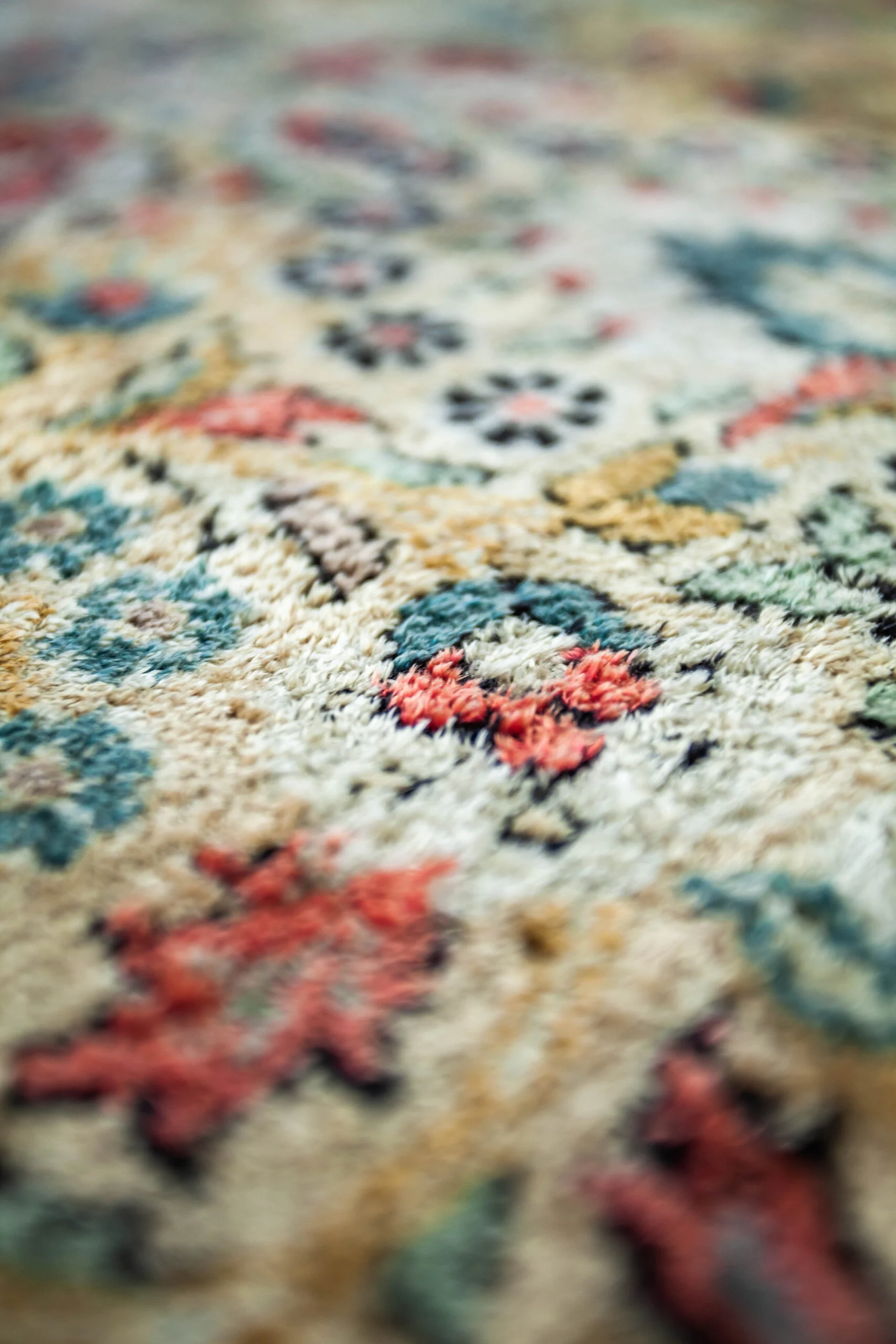 Hedvábný koberec z kašmíru strom života 197 X 118 cm