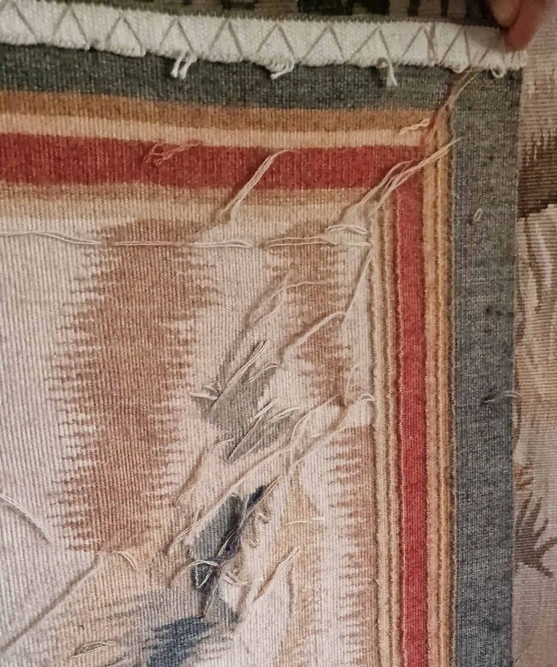 Gobelín / tapiserie „Šlechtic na koni” 155 X 173 cm