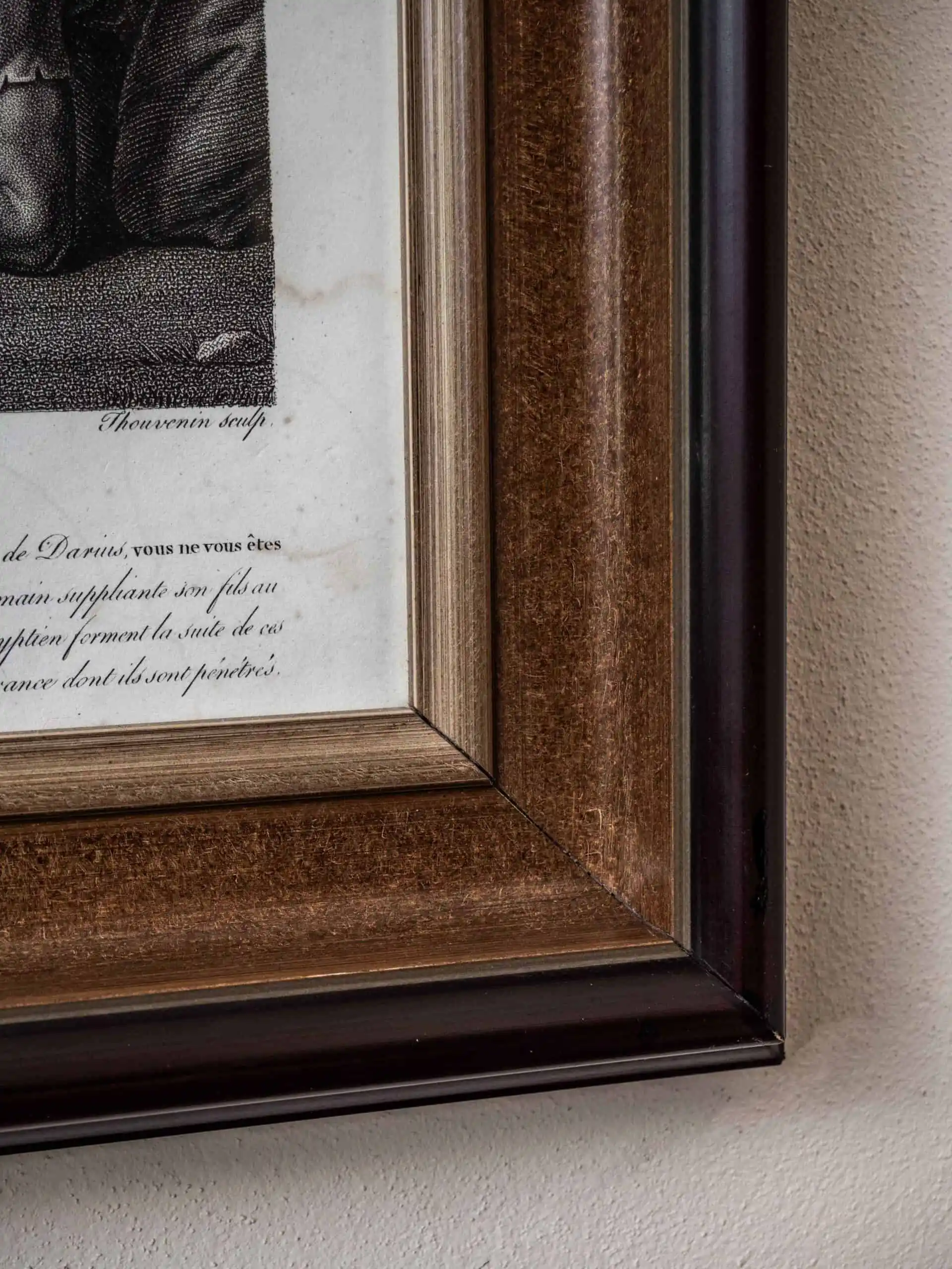 Mědirytina „Rodina Dariova pokleká před Alexandrem Velikým”