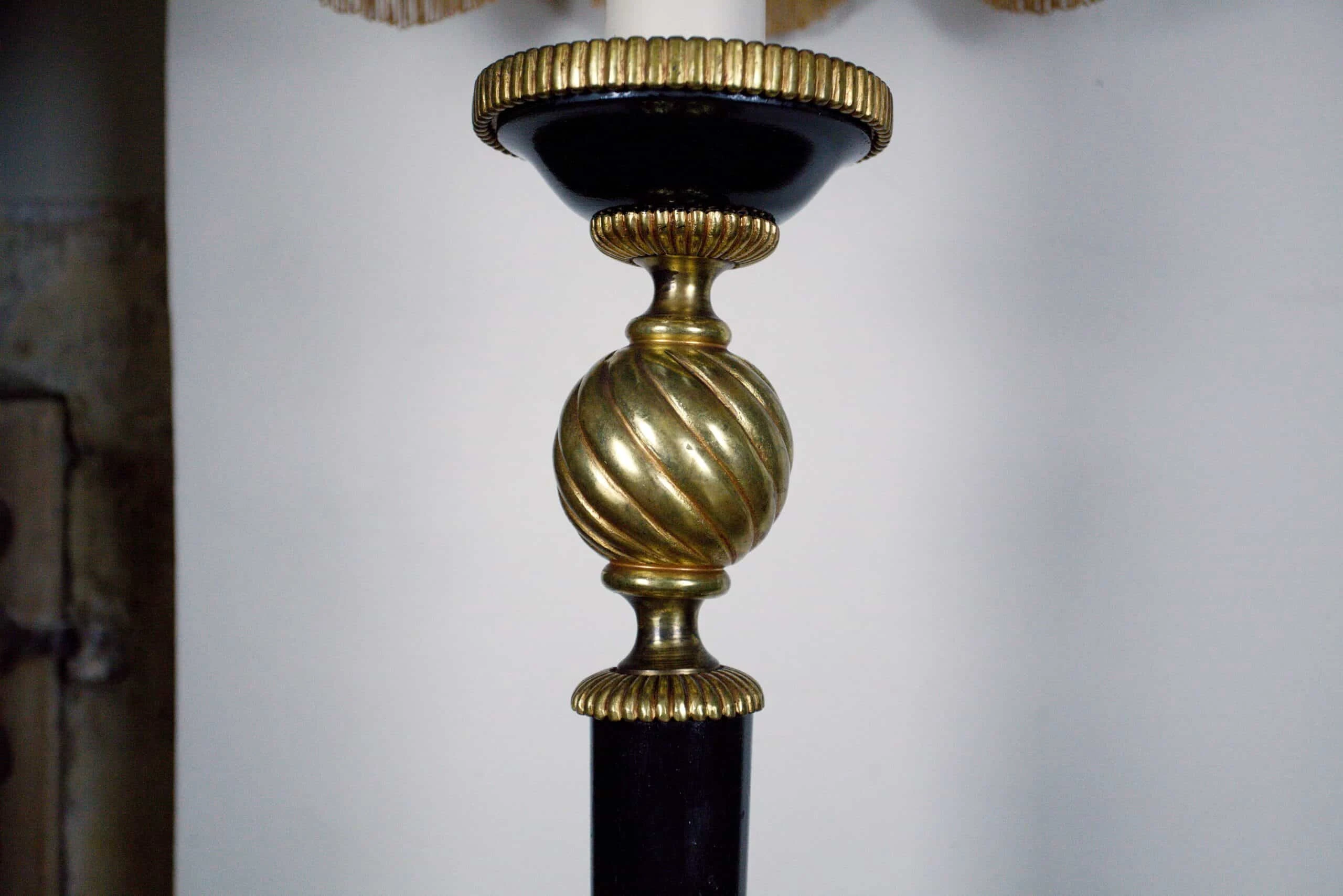 Starožitná Empírová stojací lampa