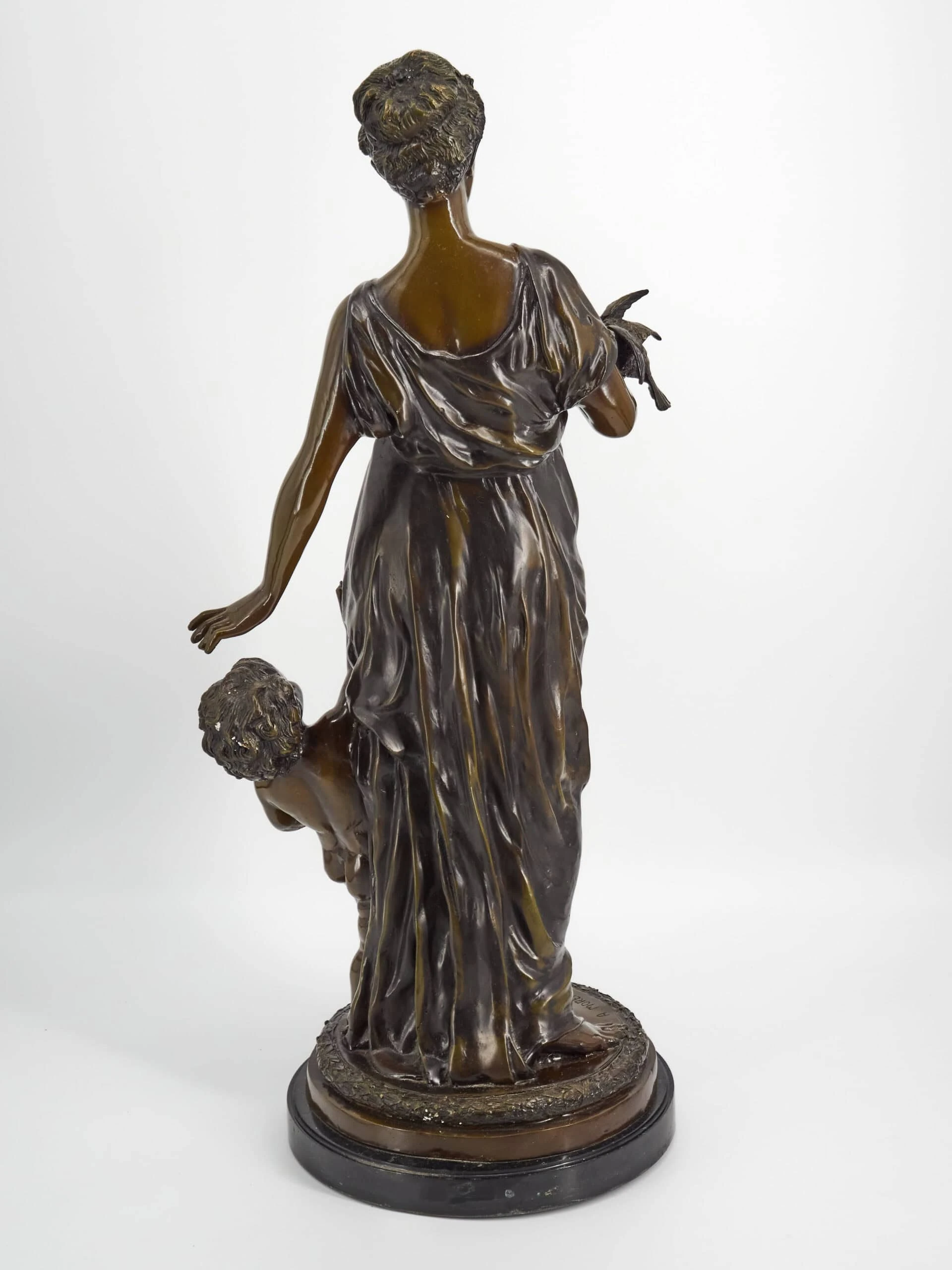 Velká bronzové sousoší Moreau v 94 cm