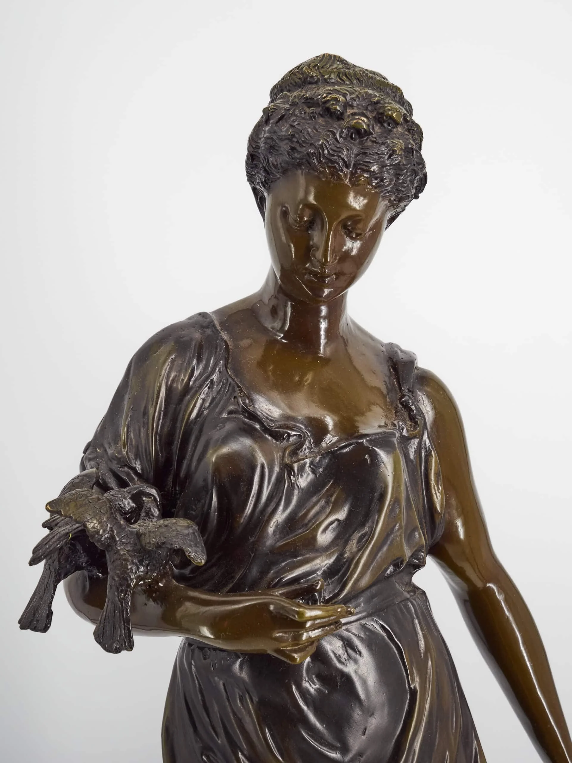 Velká bronzové sousoší Moreau v 94 cm