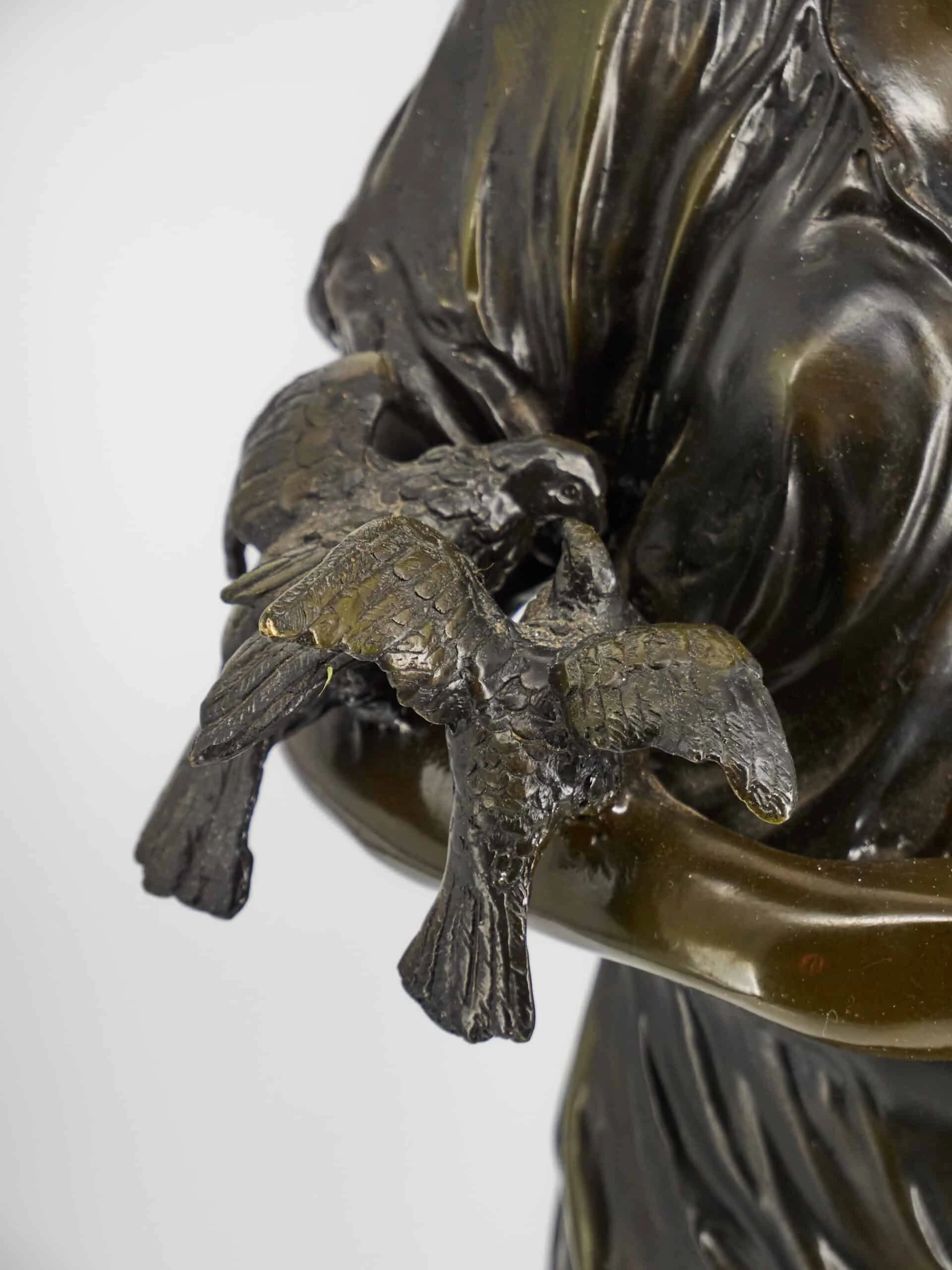 Velká bronzové sousoší Moreau v 94 cm