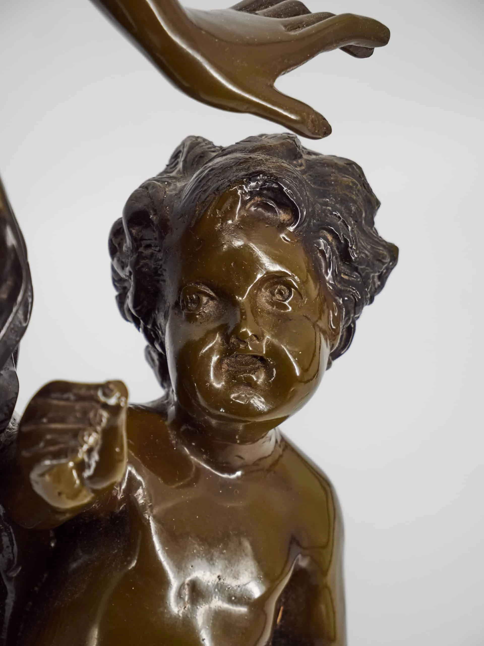 Velká bronzové sousoší Moreau v 94 cm