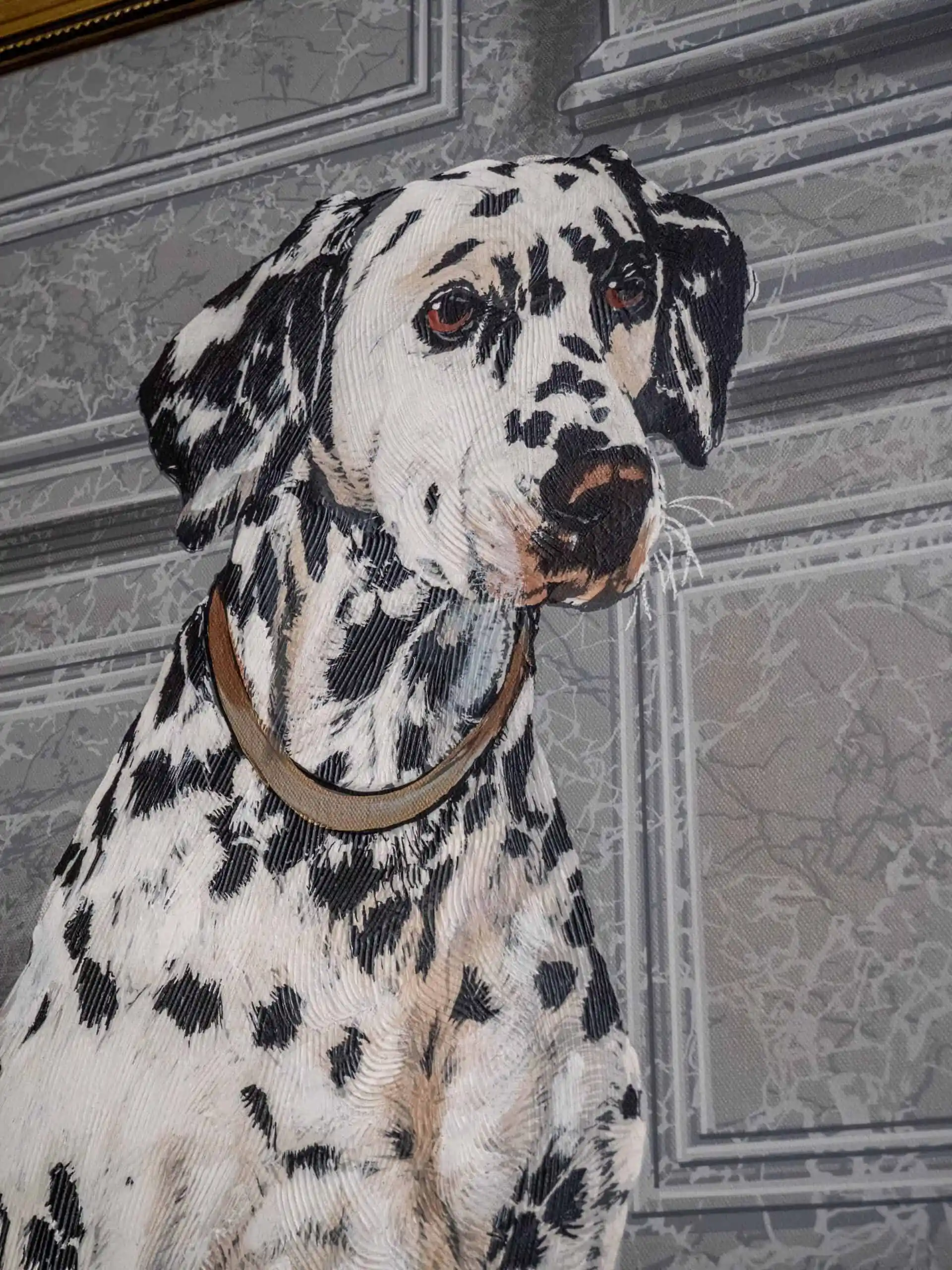 Obraz trojice dalmatinů velký formát 162 X 110 cm ANDERSON