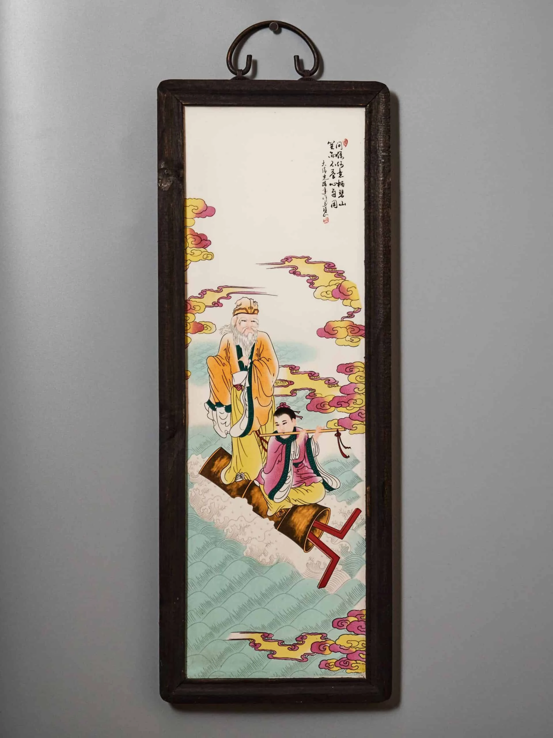 Čínské malované panely (obrazy)