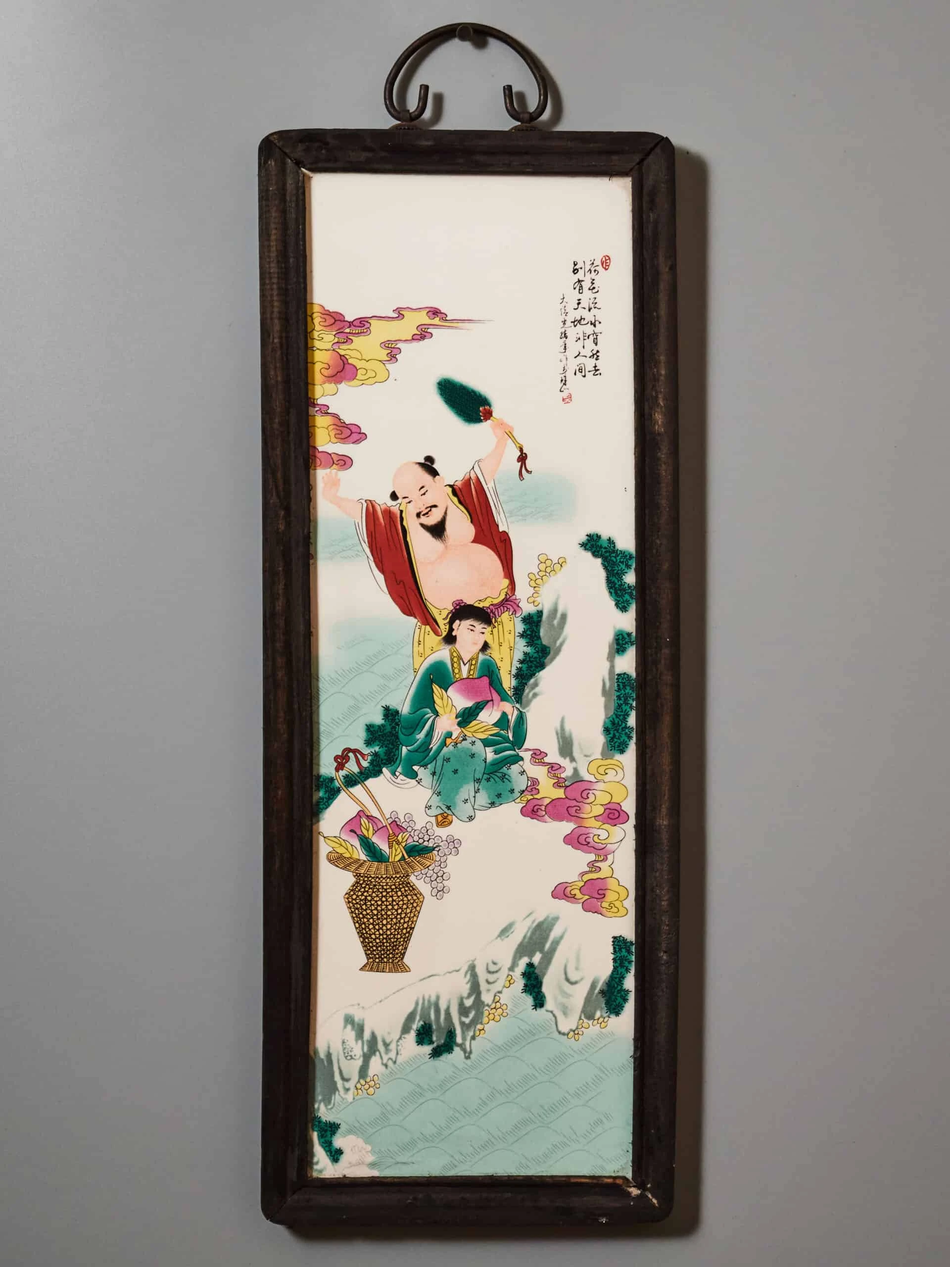 Čínské malované panely (obrazy)