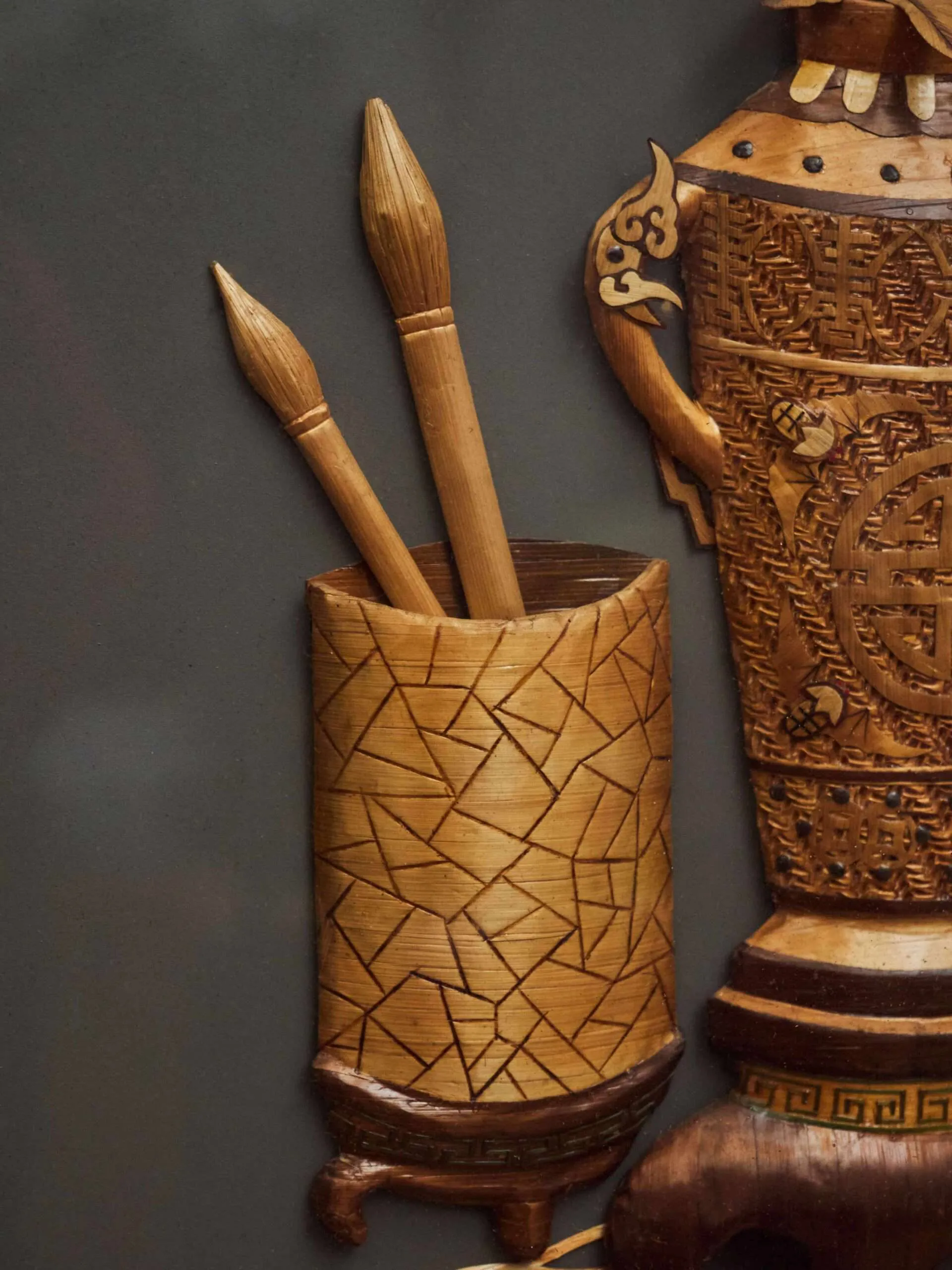 Párové čínské panely velké