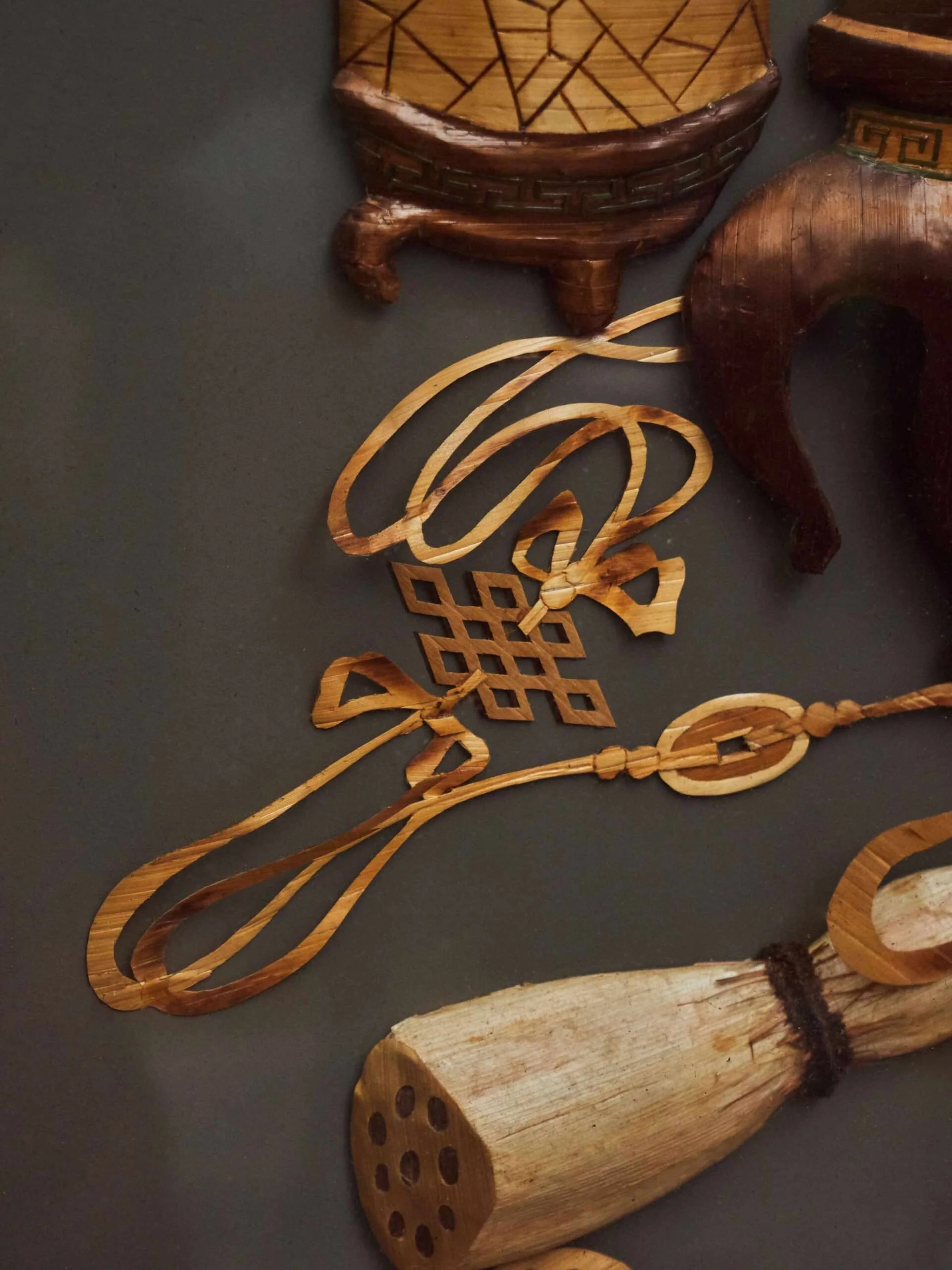 Párové čínské panely velké