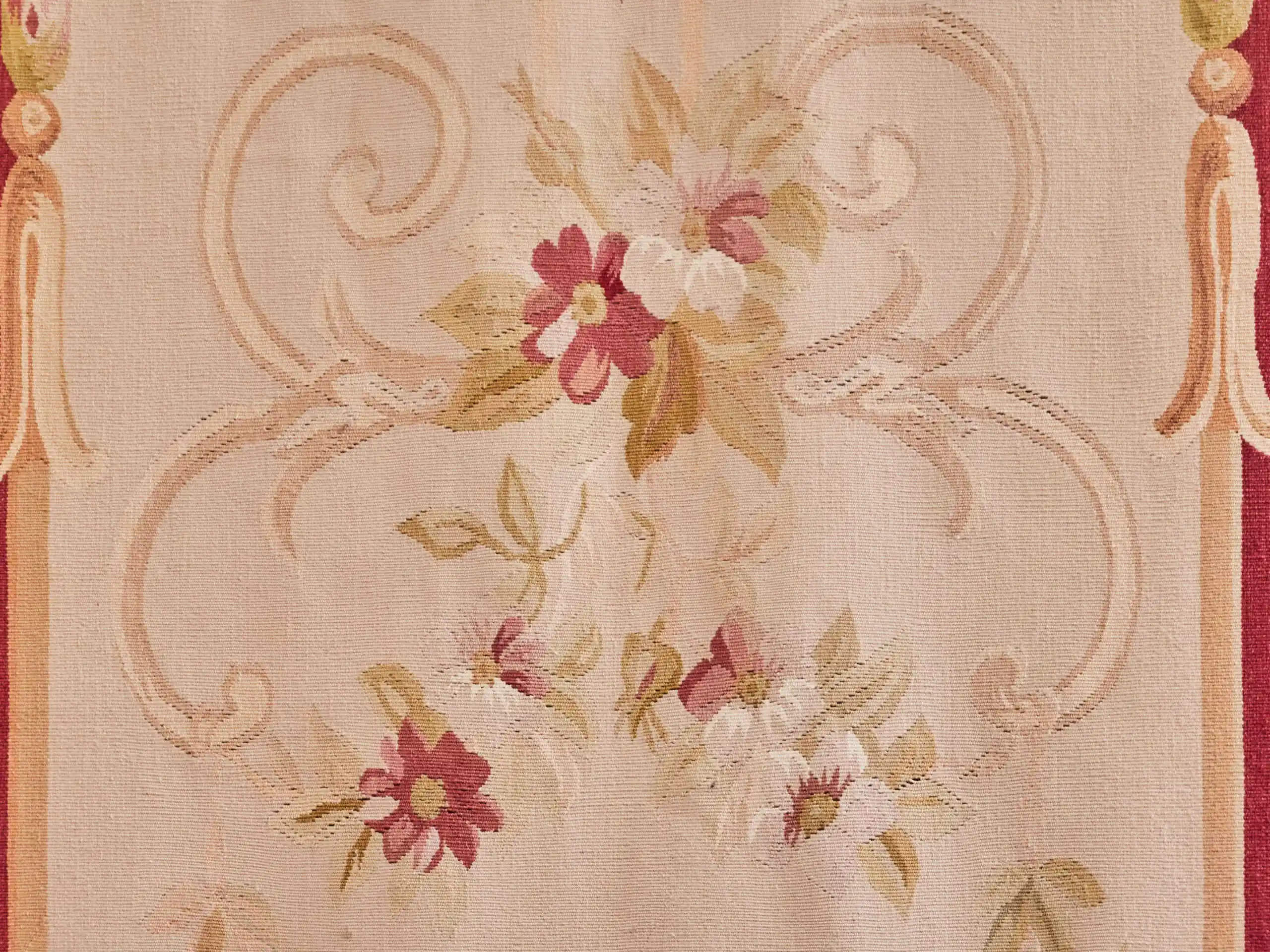 Dlouhá tapiserie z Aubussonu 283 X 91 Savonnerie