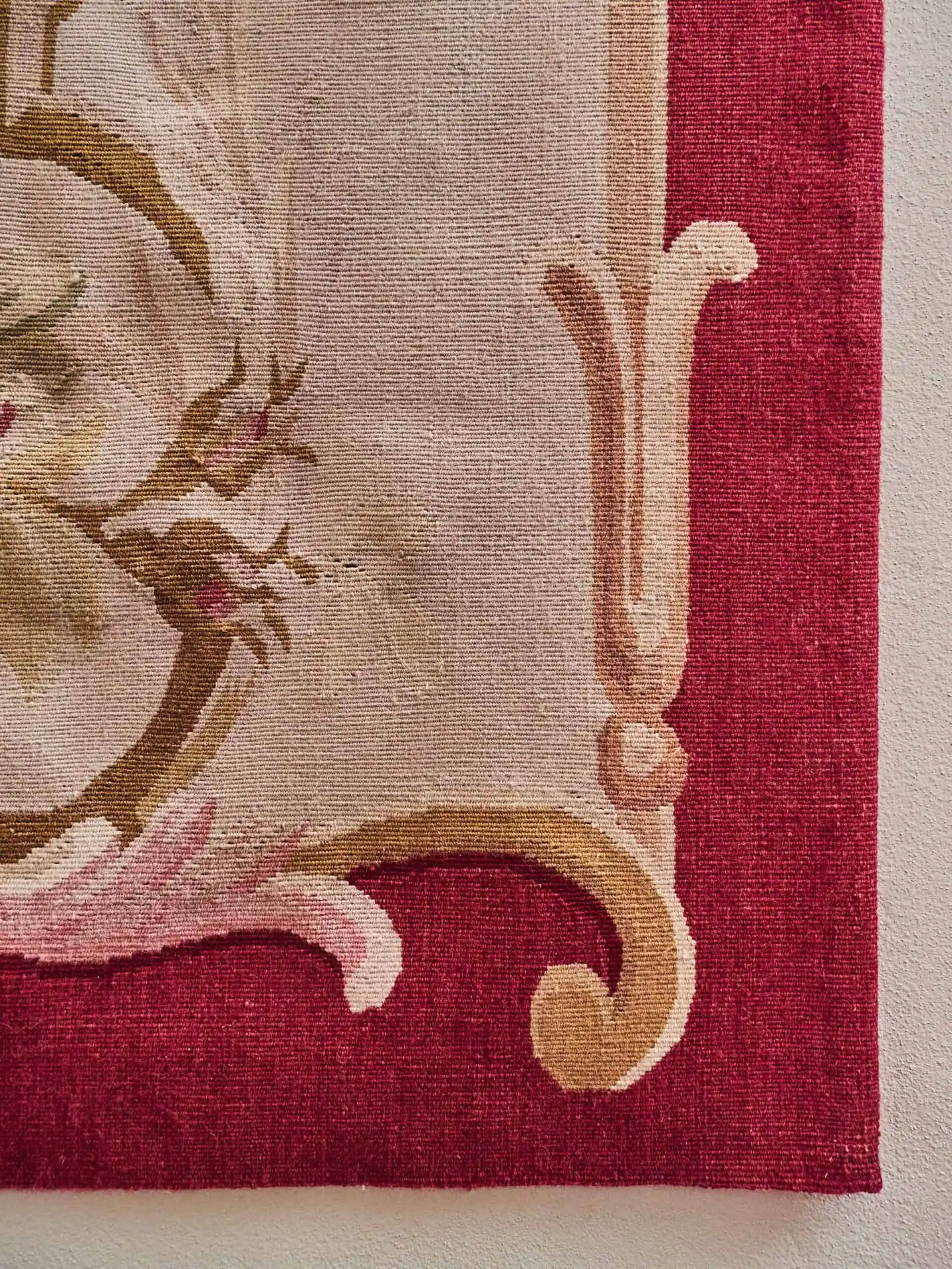 Dlouhá tapiserie z Aubussonu 283 X 91 Savonnerie