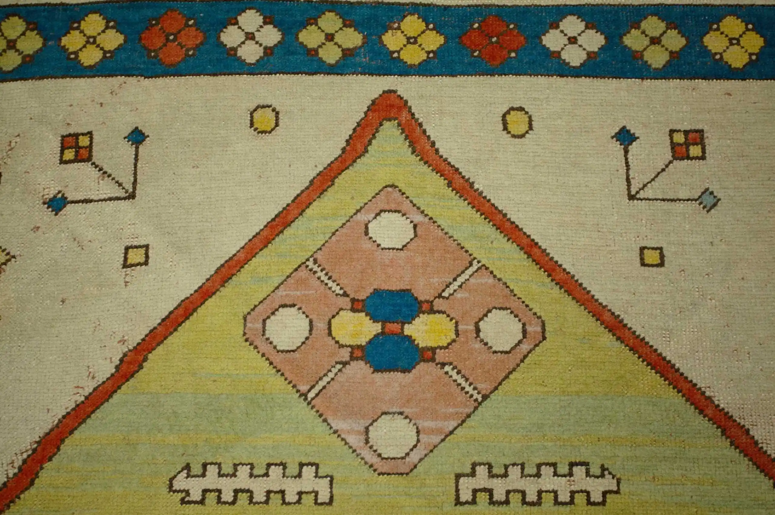Starožitný kavkazký koberec Shirvan 338 X 237 cm