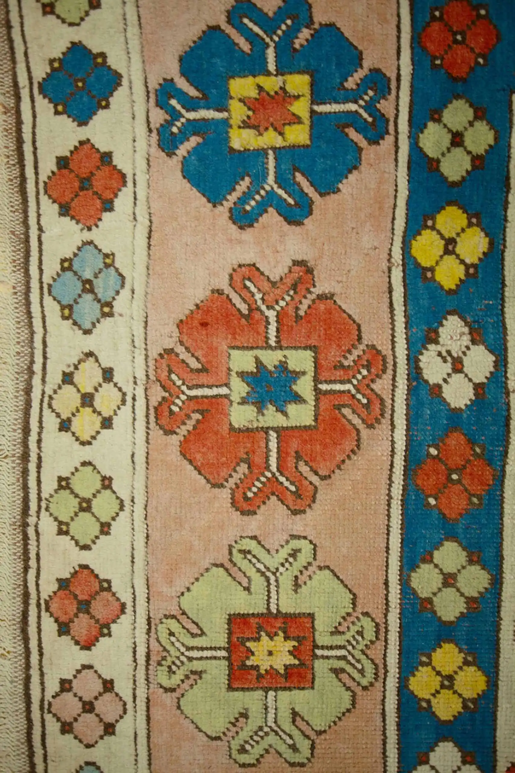 Starožitný kavkazký koberec Shirvan 338 X 237 cm