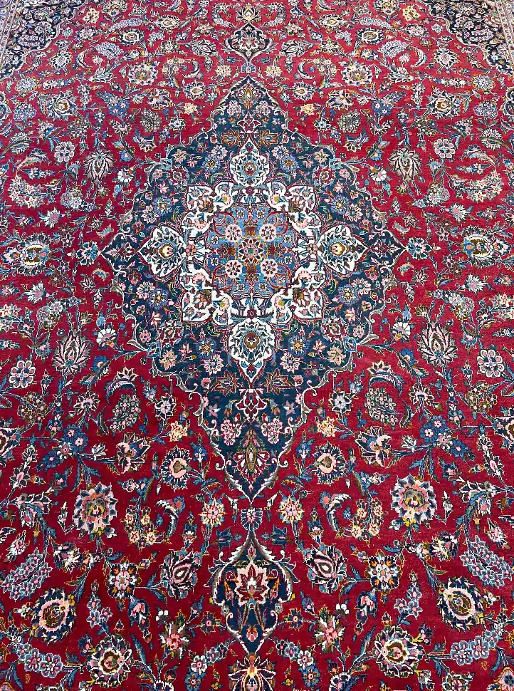 Palácový koberec z Aubussonu, Art Deco 11.3 X 6,21 metrů