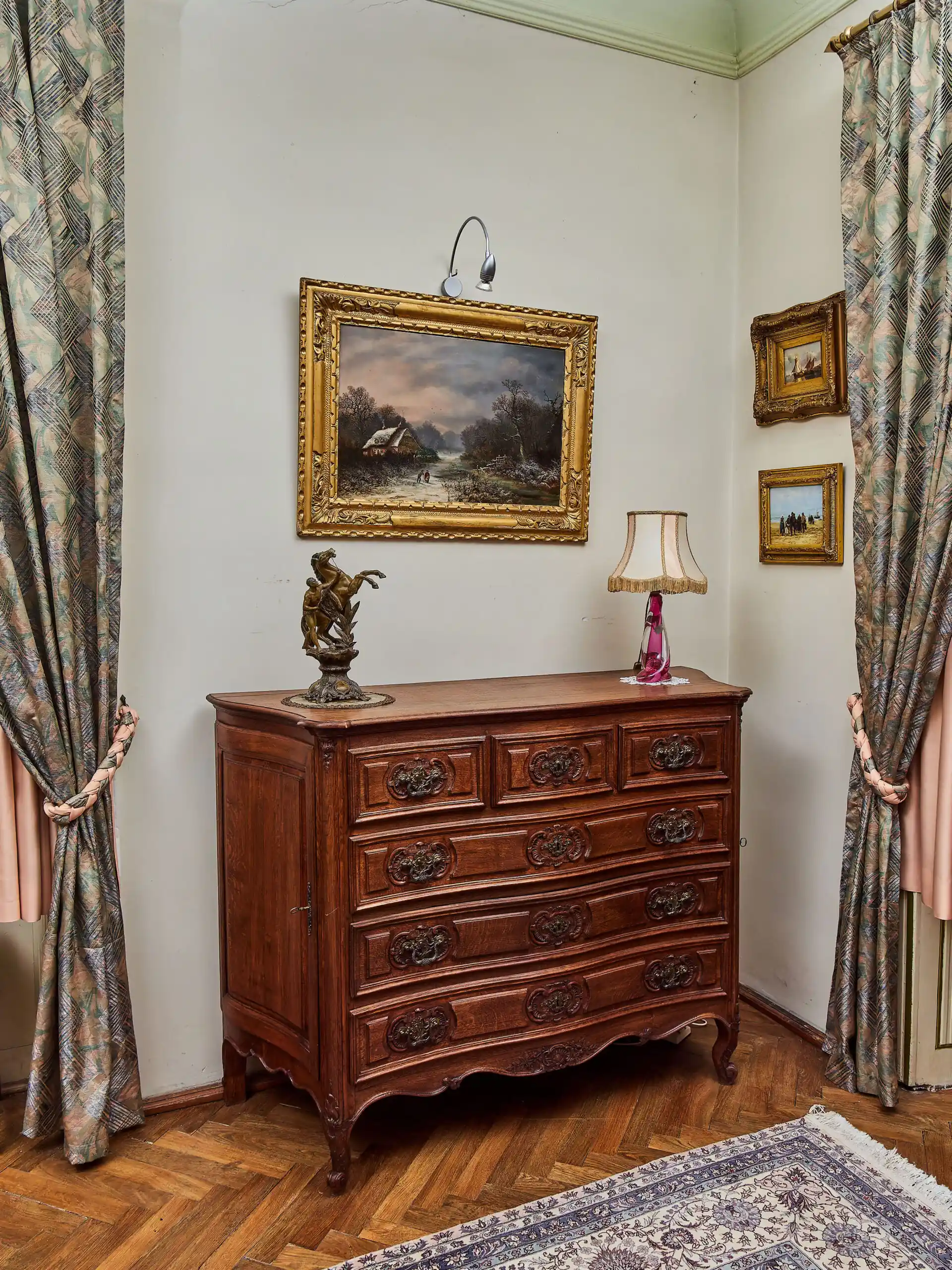 Charles Leaver (1824–1888) – Zimní krajina