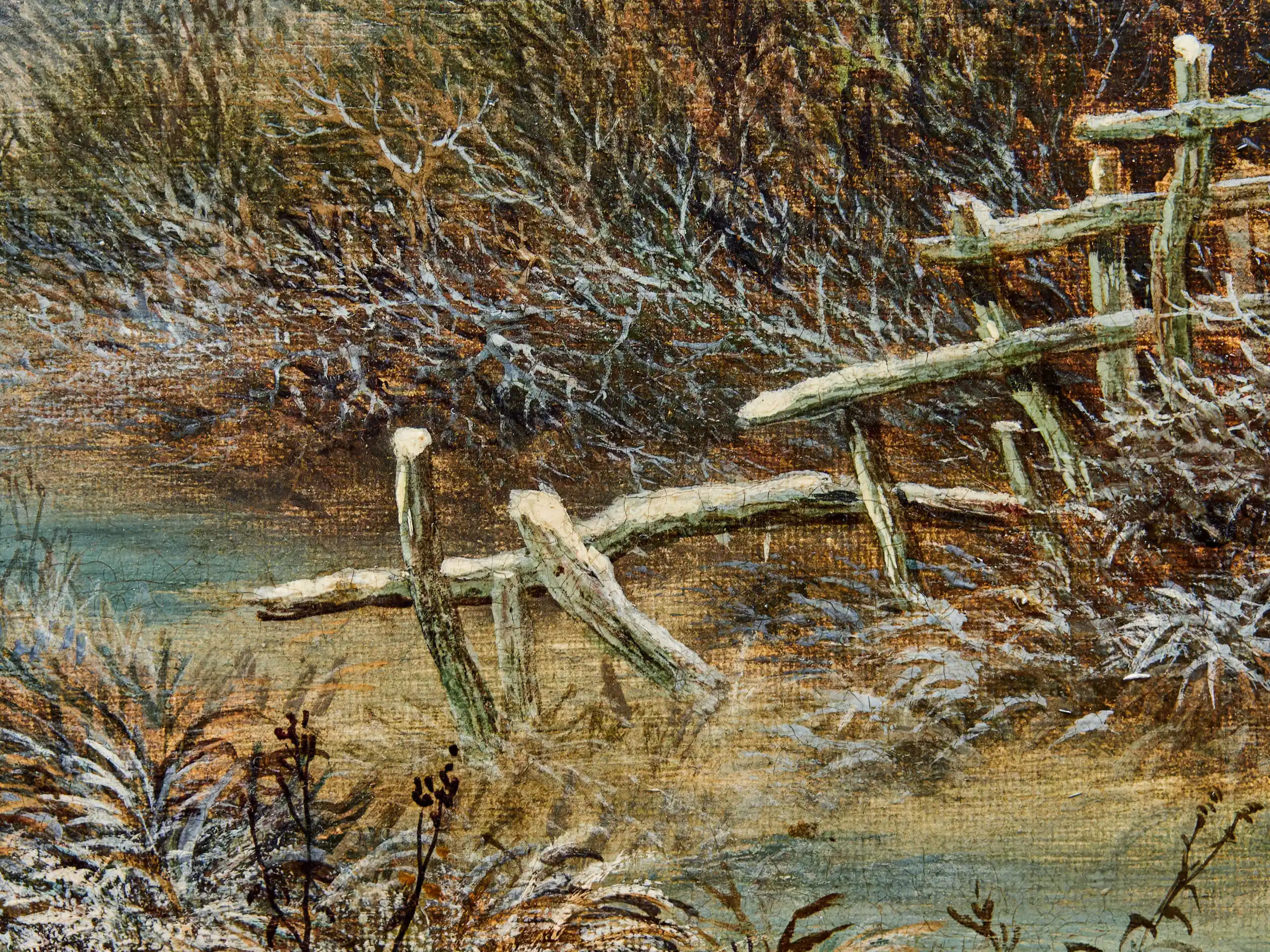 Charles Leaver (1824–1888) – Zimní krajina