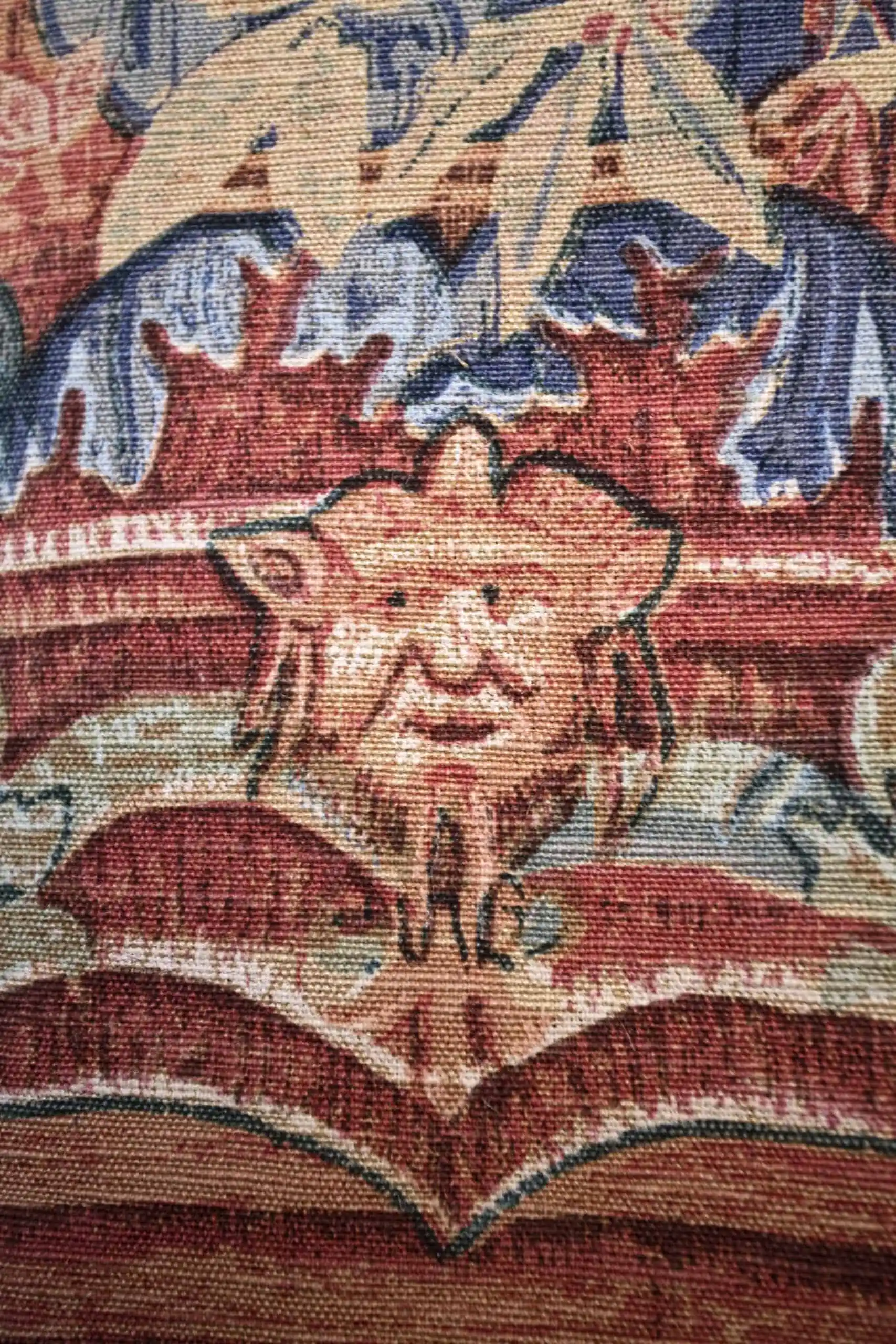 Vlámská historická tapiserie (gobelín)