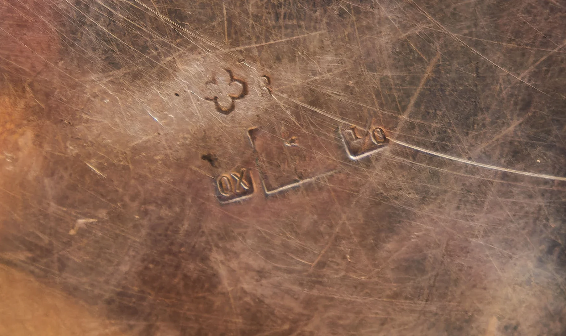 Secesní chladič na víno / šampaňské. Značený