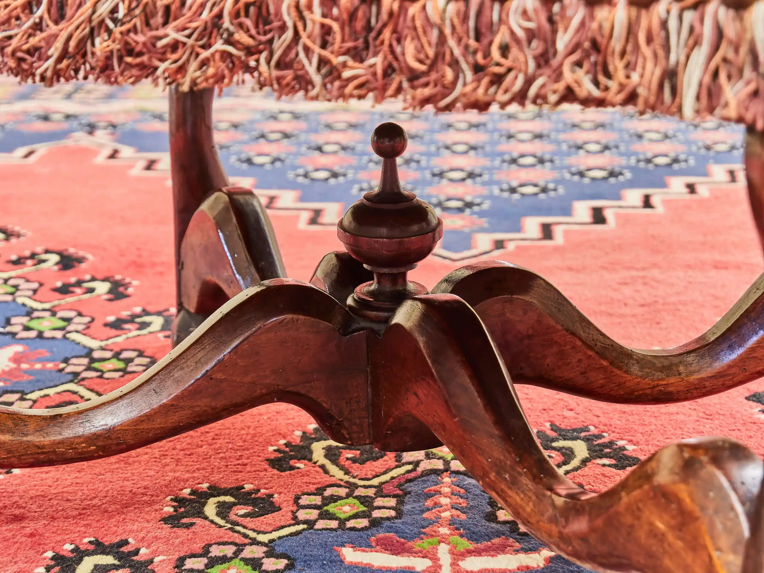 Neorenesanční křeslo Ludvík XIII s goblénem