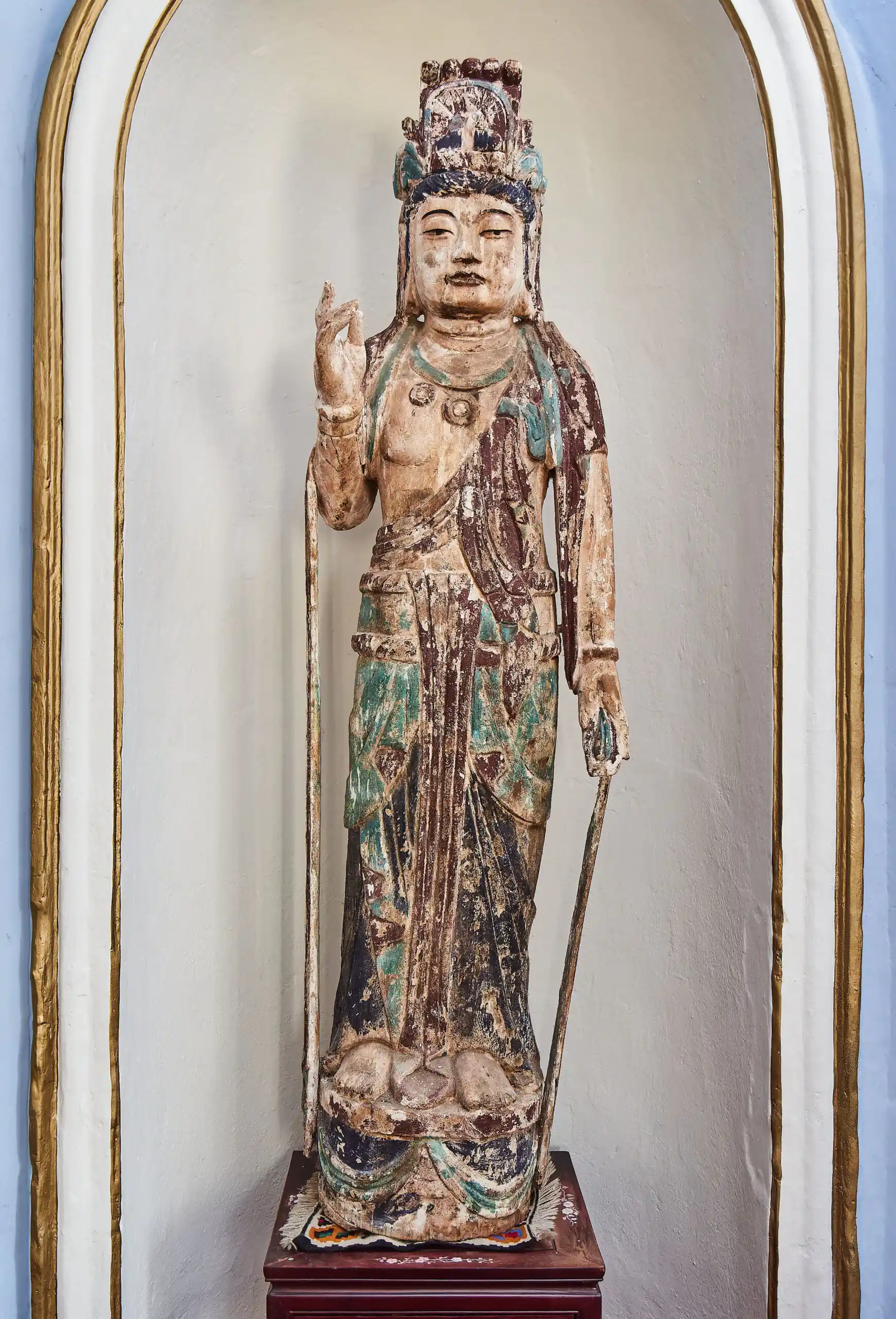 Velká čínská socha Guanyin 2 metry