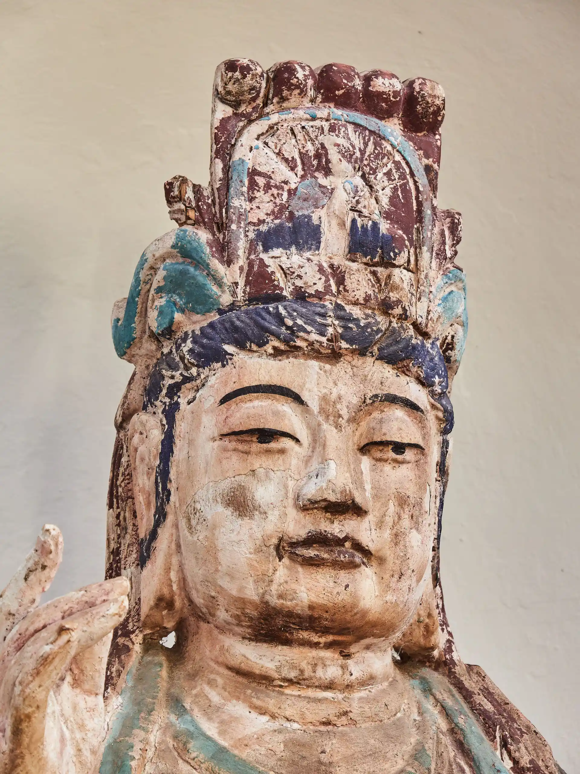 Velká čínská socha Guanyin 2 metry