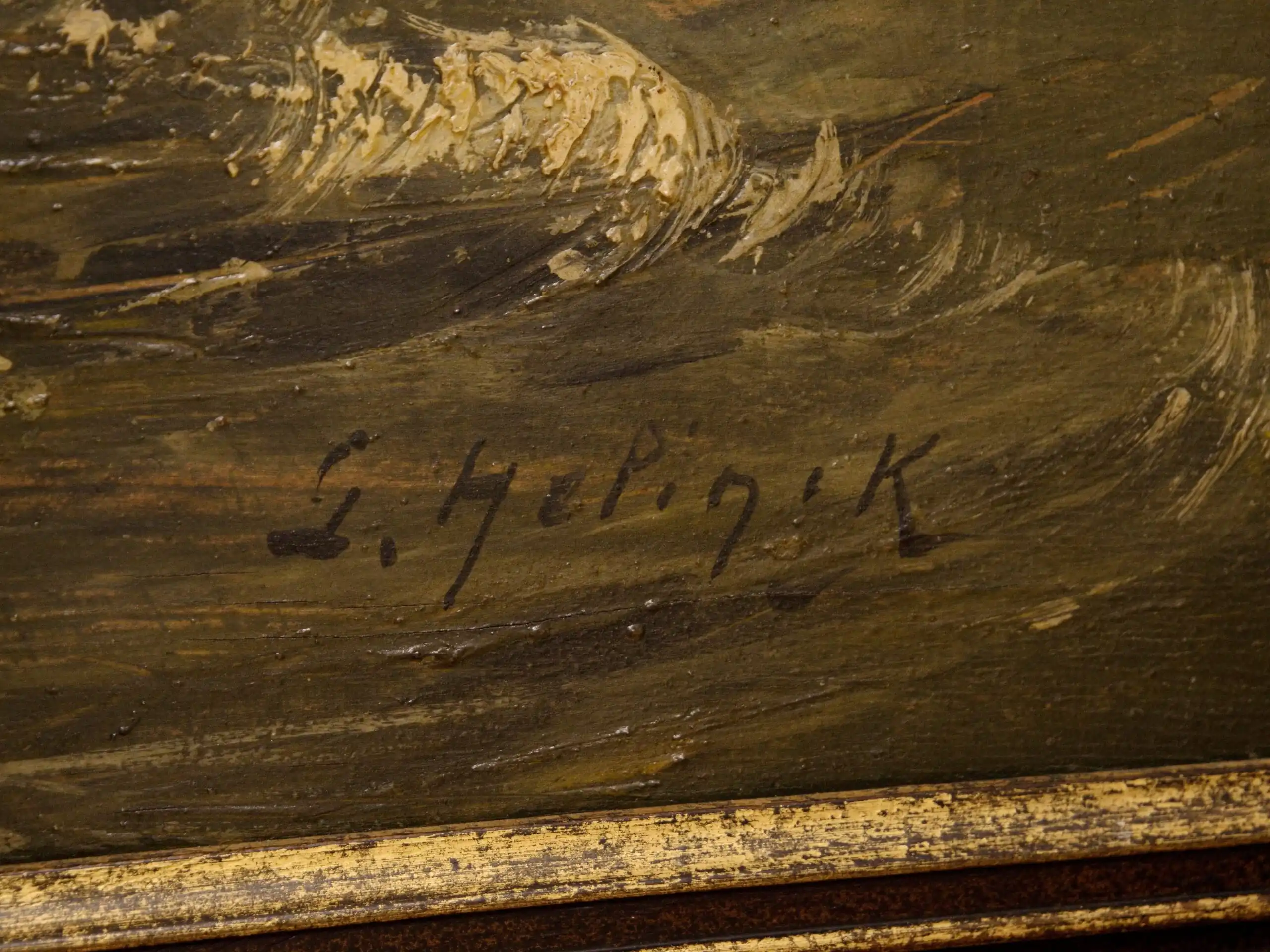 Plachetnice – Gustave Helinck 1884-1954 146 X 92 cm