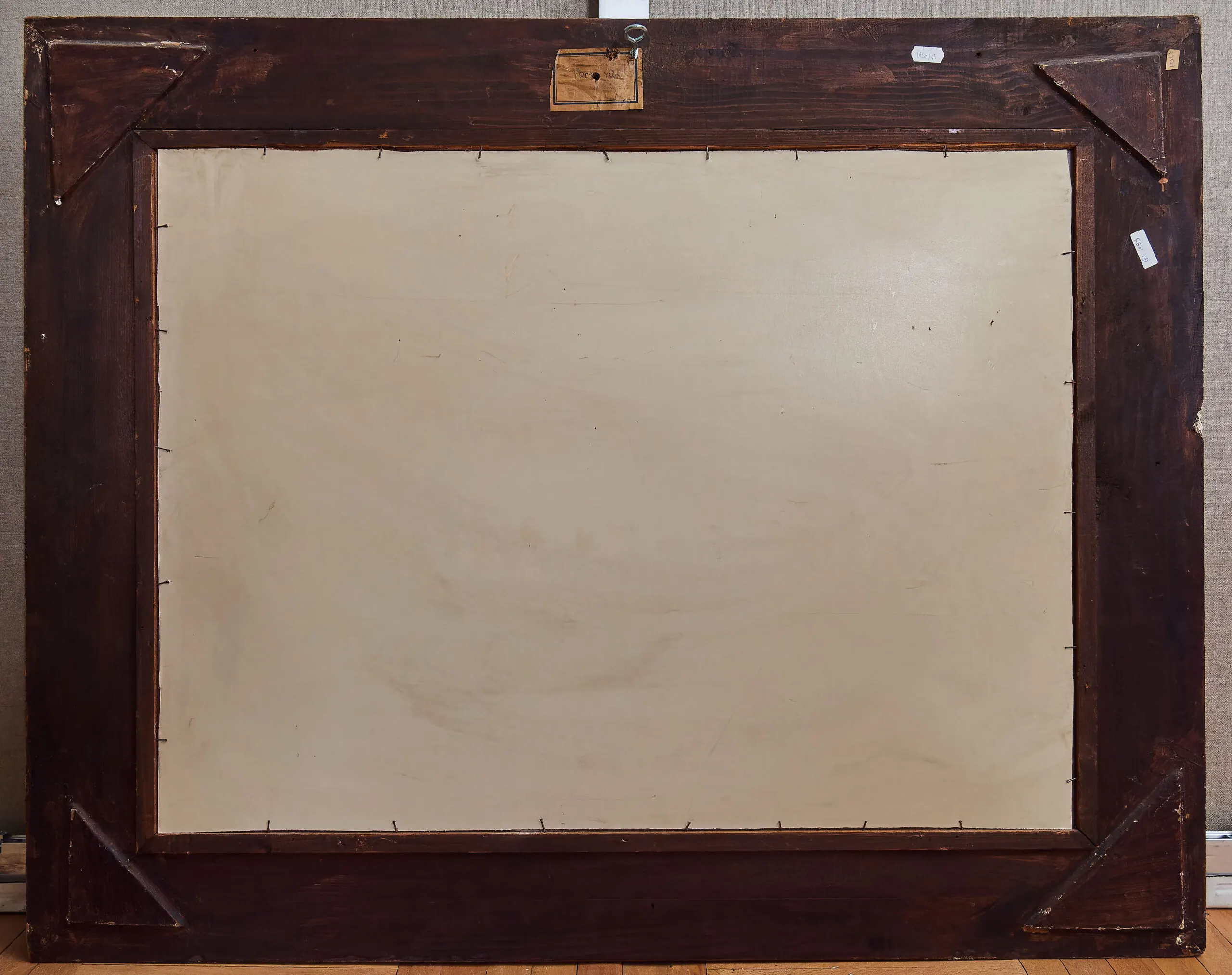 Mědirytina domácí štěstí signovaná