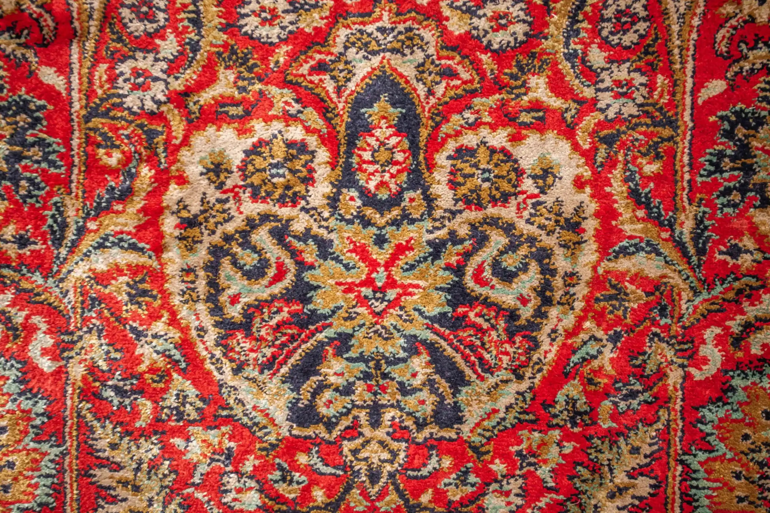 Hedvábný koberec Ghoum